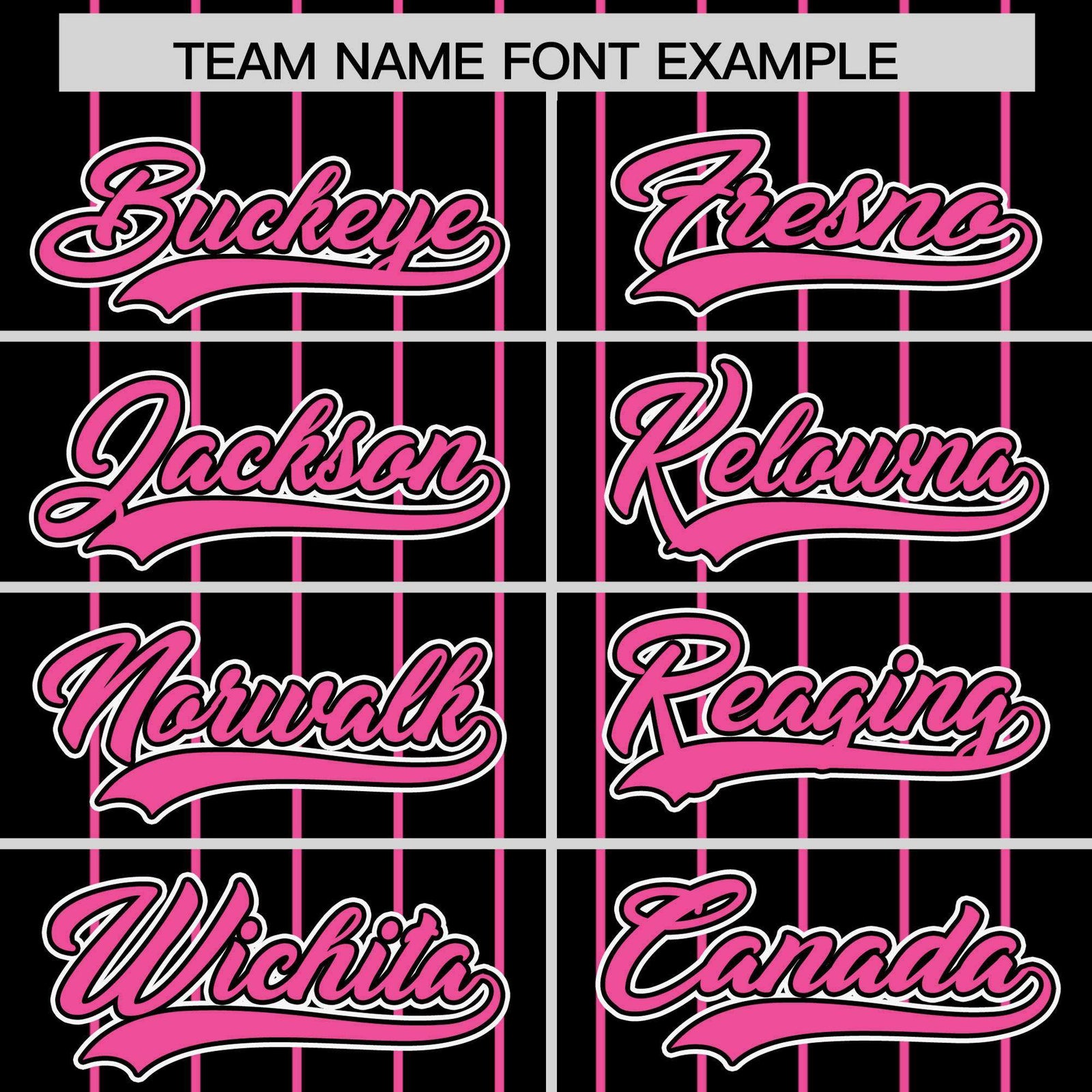 Custom Black Pink Stripe Fashion Sleeves Gradient Authentic Baseball Jersey