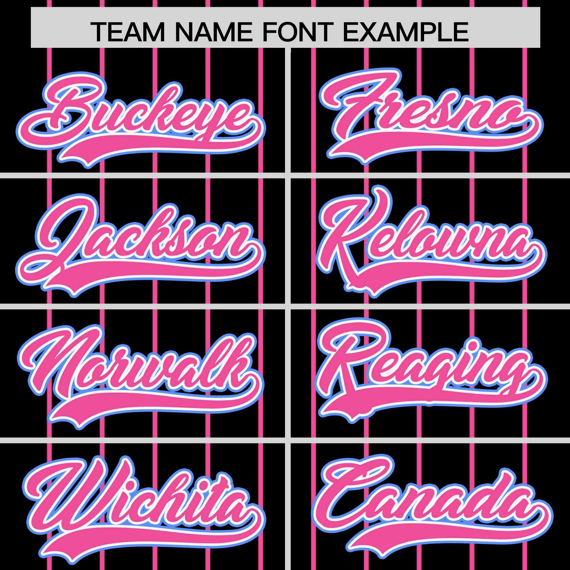 Custom Black Pink Stripe Fashion Sleeves Gradient Authentic Baseball Jersey