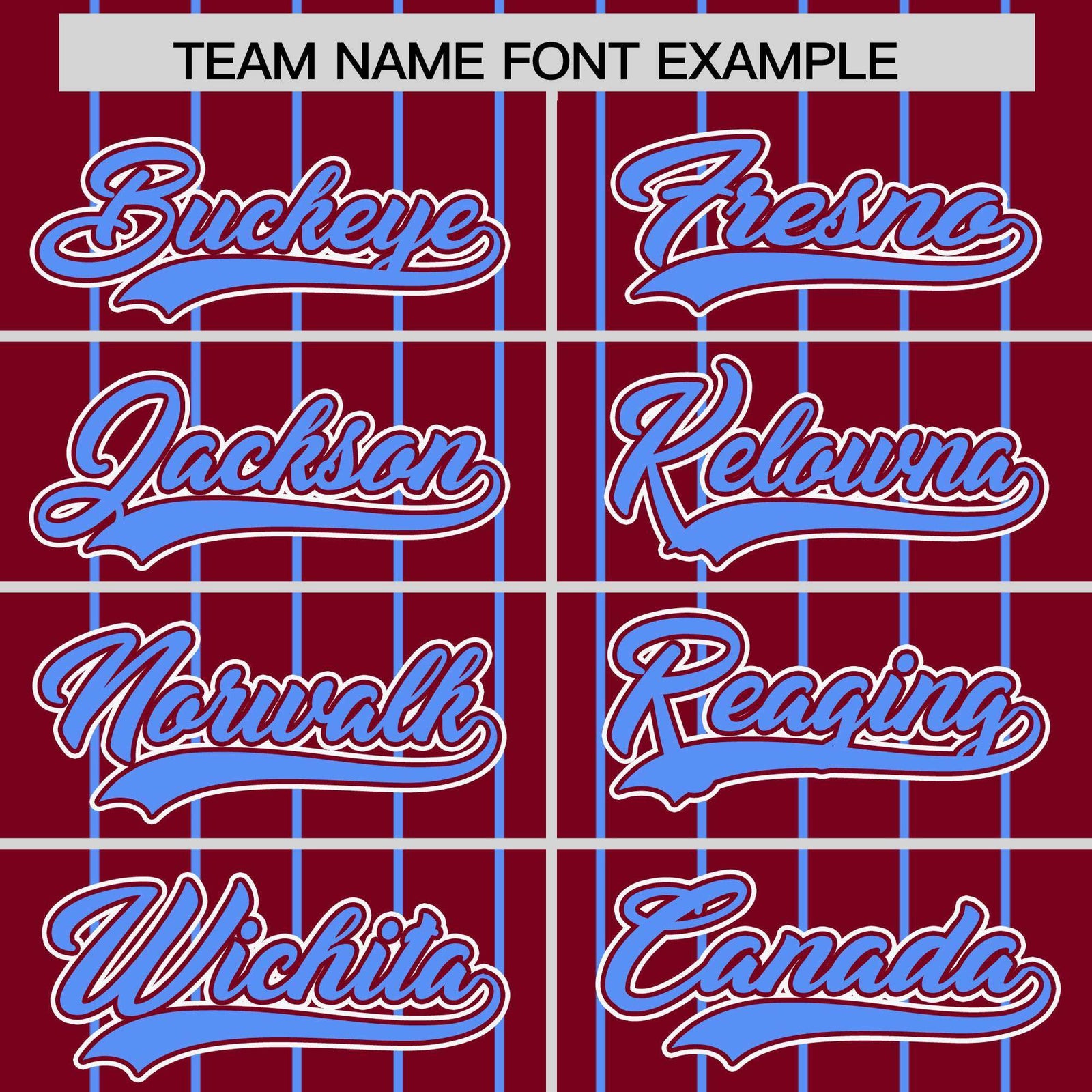 Custom Crimson Powder Blue Stripe Fashion Sleeves Gradient Authentic Baseball Jersey