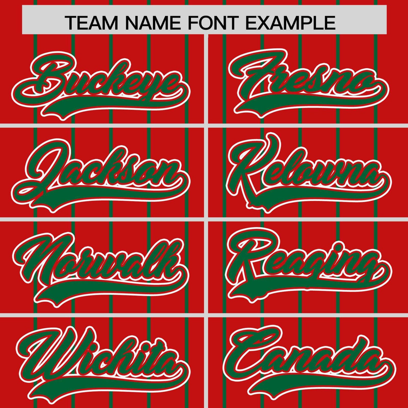 Custom Red Kelly Green Stripe Fashion Sleeves Gradient Authentic Baseball Jersey