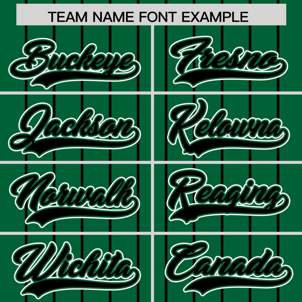 Custom Kelly Green Black Stripe Fashion Sleeves Gradient Authentic Baseball Jersey