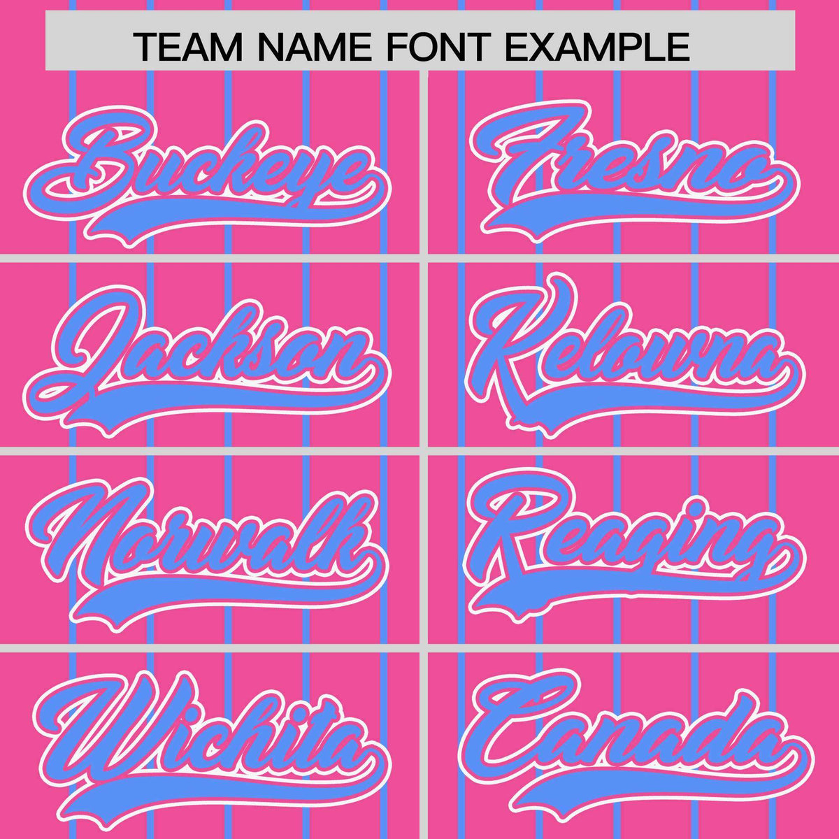 Custom Pink Powder Blue Stripe Fashion Sleeves Gradient Authentic Baseball Jersey