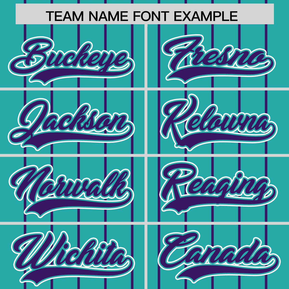 Custom Aqua Purple Stripe Fashion Sleeves Gradient Authentic Baseball Jersey