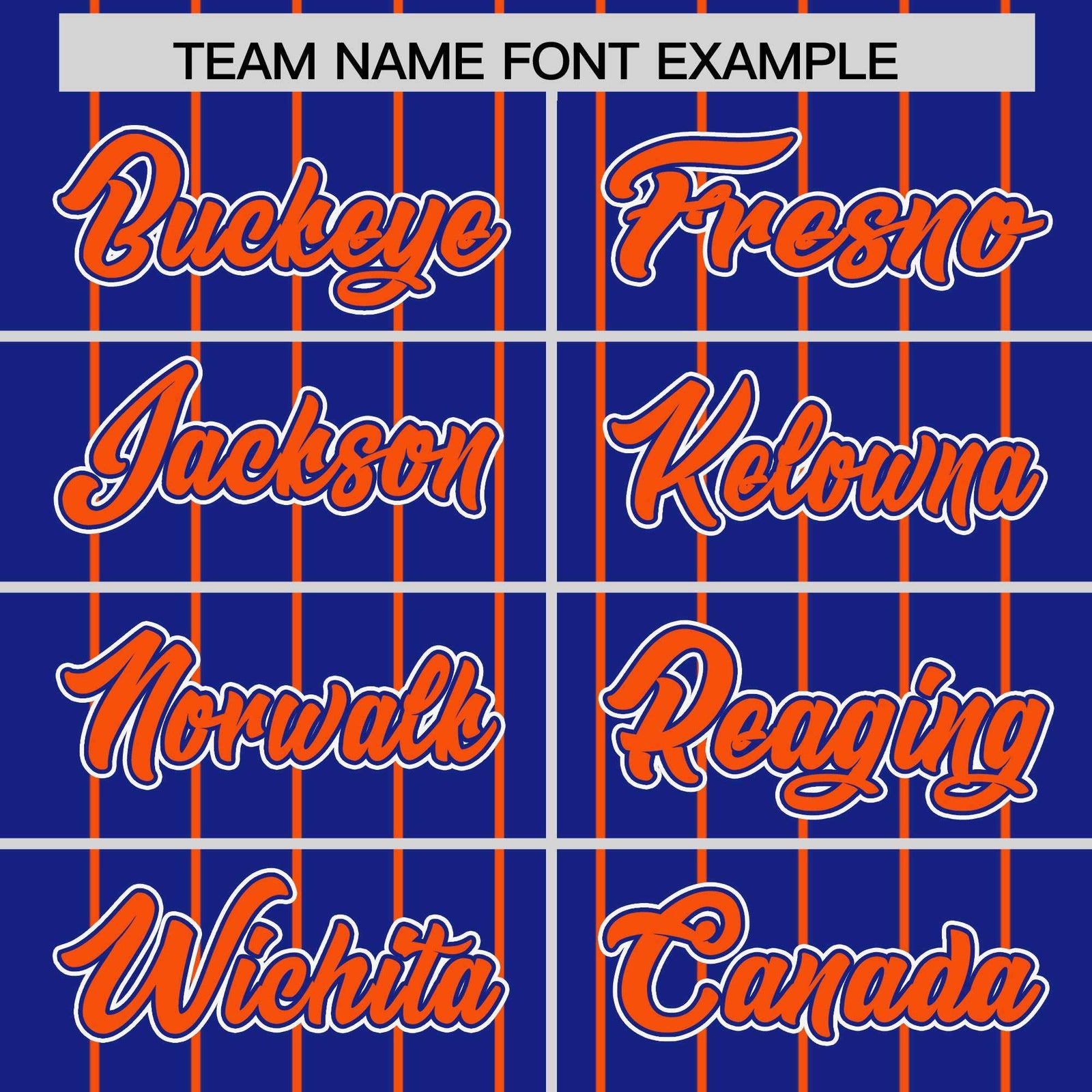 Custom Royal Orange Stripe Fashion Sleeves Gradient Authentic Baseball Jersey