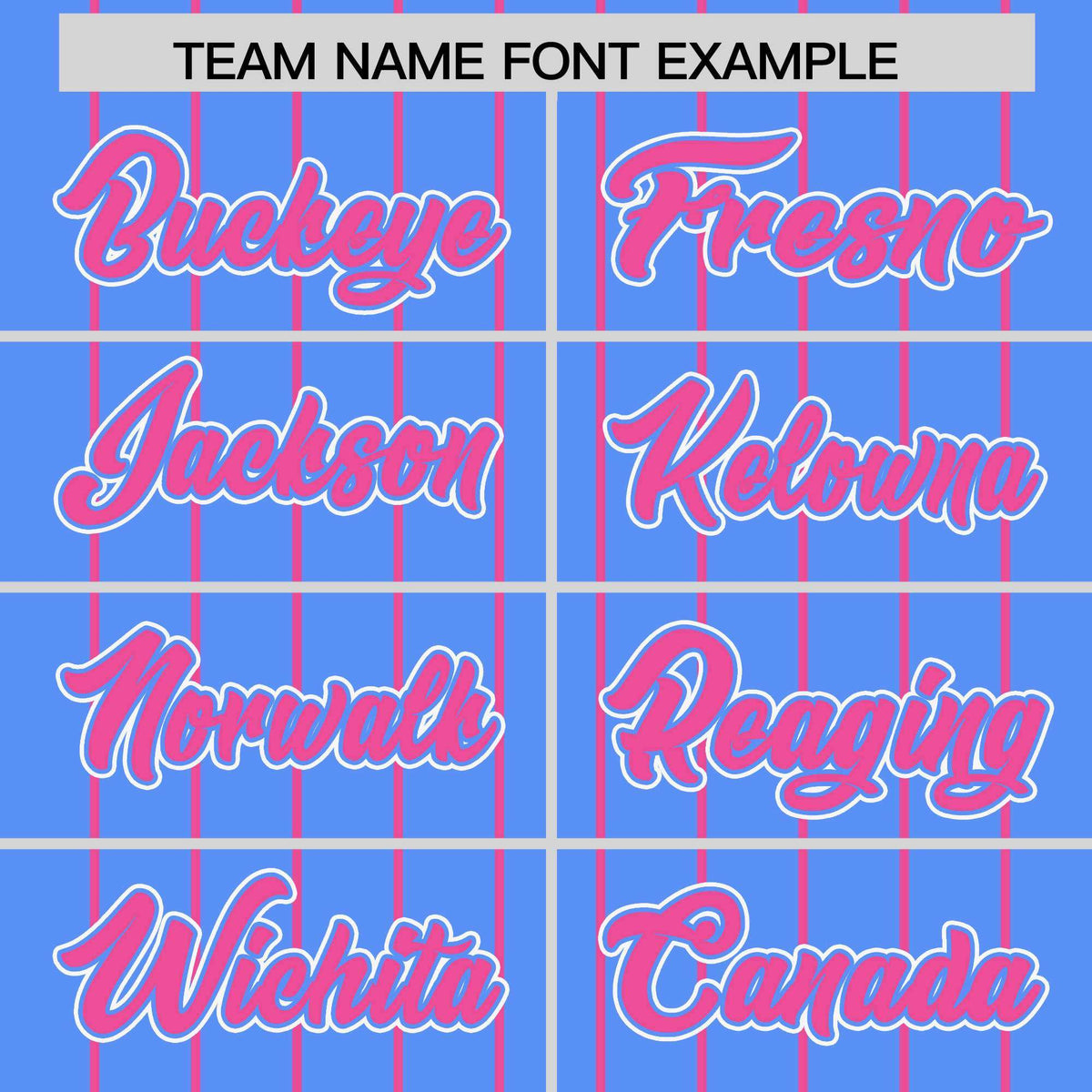 Custom Powder Blue Pink Stripe Fashion Sleeves Gradient Authentic Baseball Jersey