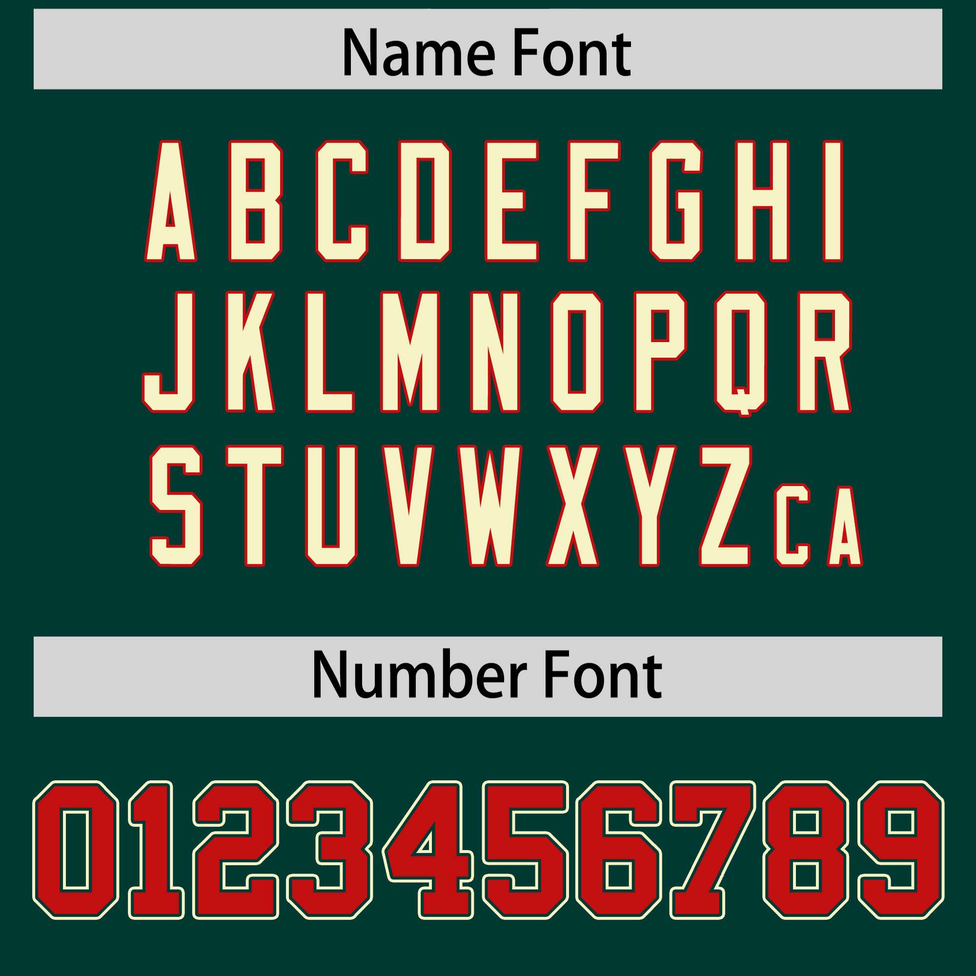 Custom Midnight Green Red and Cream Raglan Sleeves Authentic Baseball Jersey