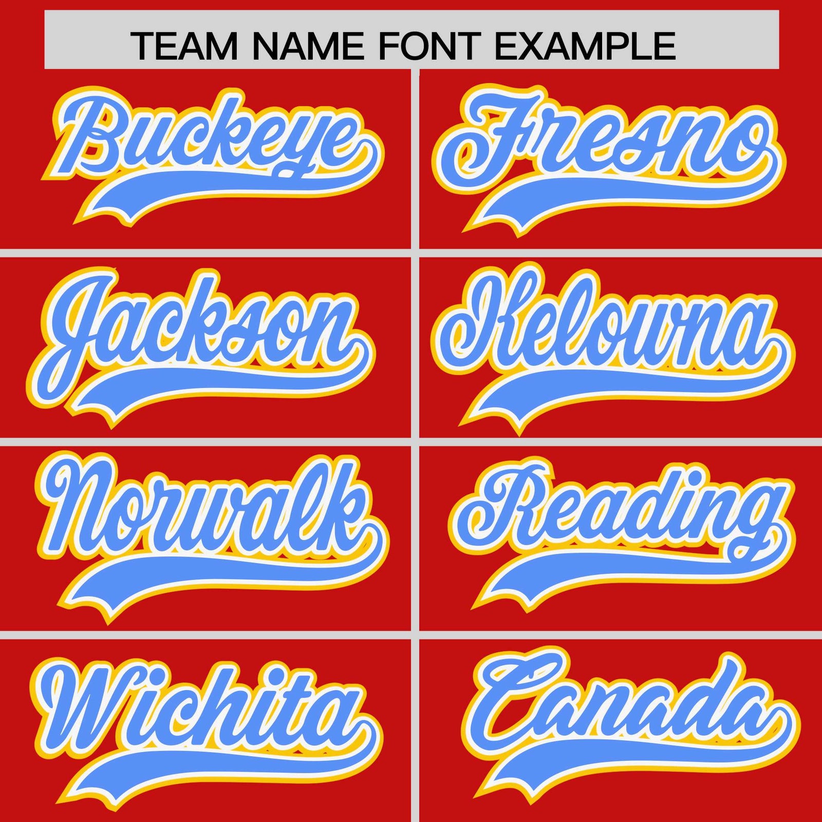 Custom Red Gold and Powder Blue Raglan Sleeves Authentic Baseball Jersey