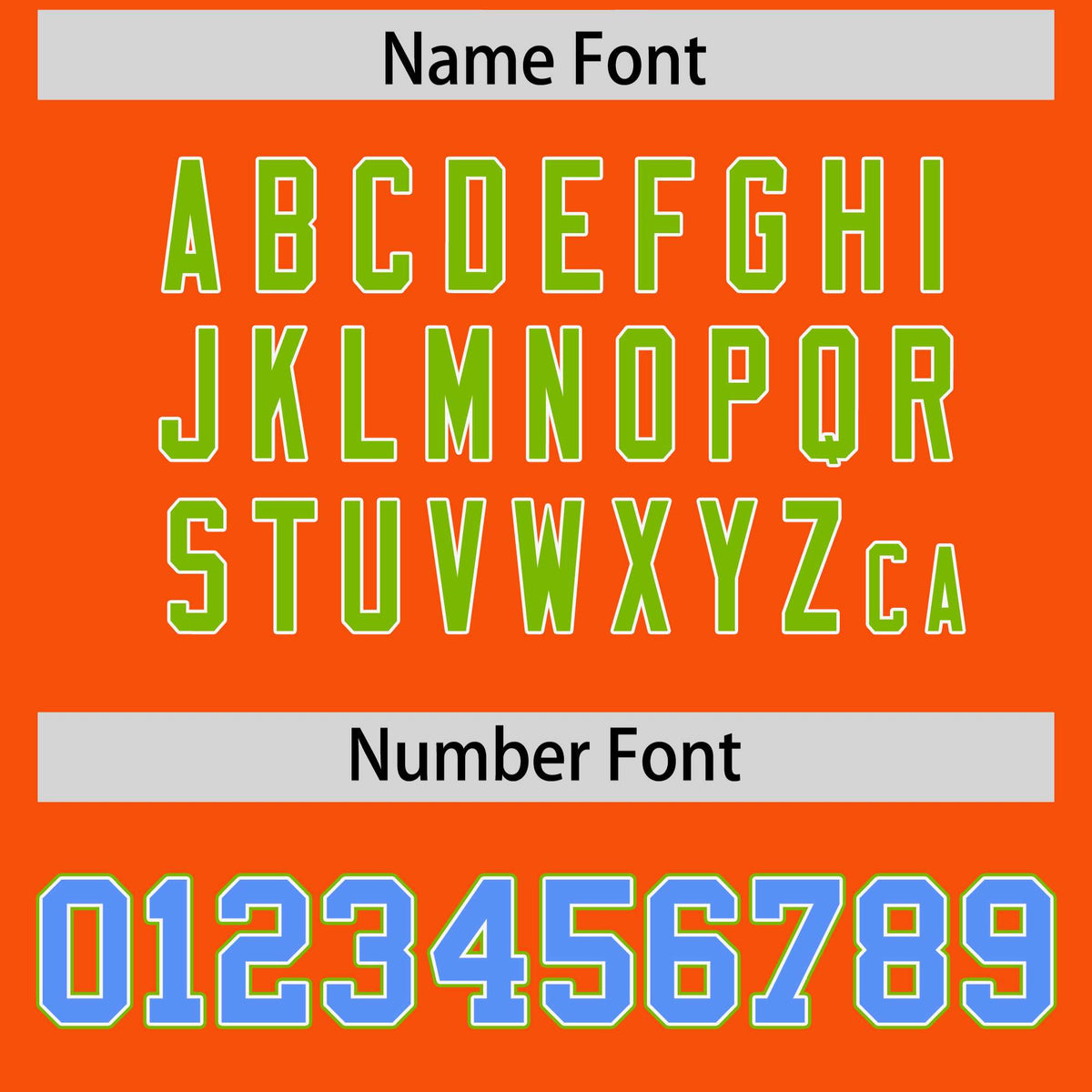 Custom Orange Powder Blue and Neon Green Raglan Sleeves Authentic Baseball Jersey