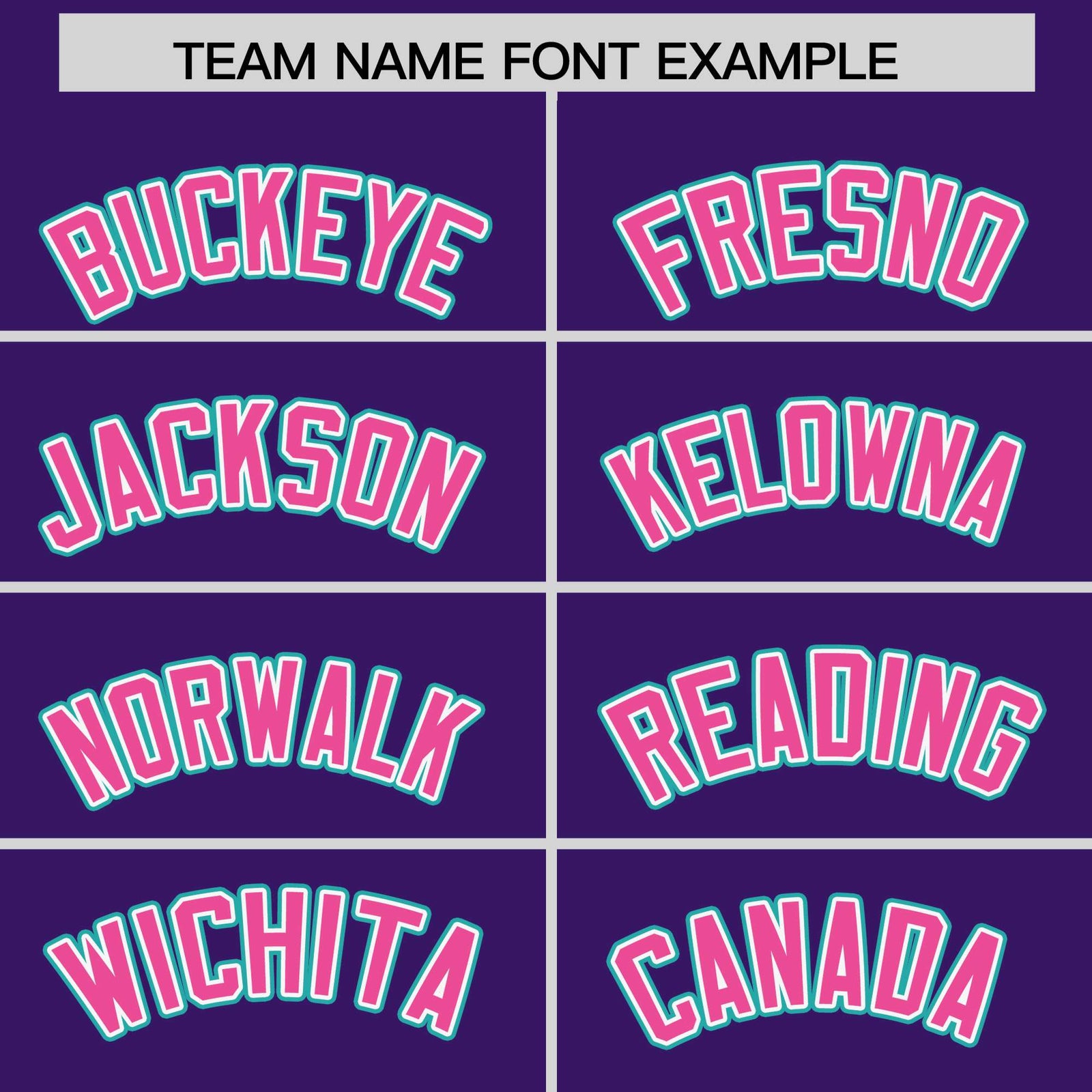 Custom Purple Aqua and Pink Raglan Sleeves Authentic Baseball Jersey