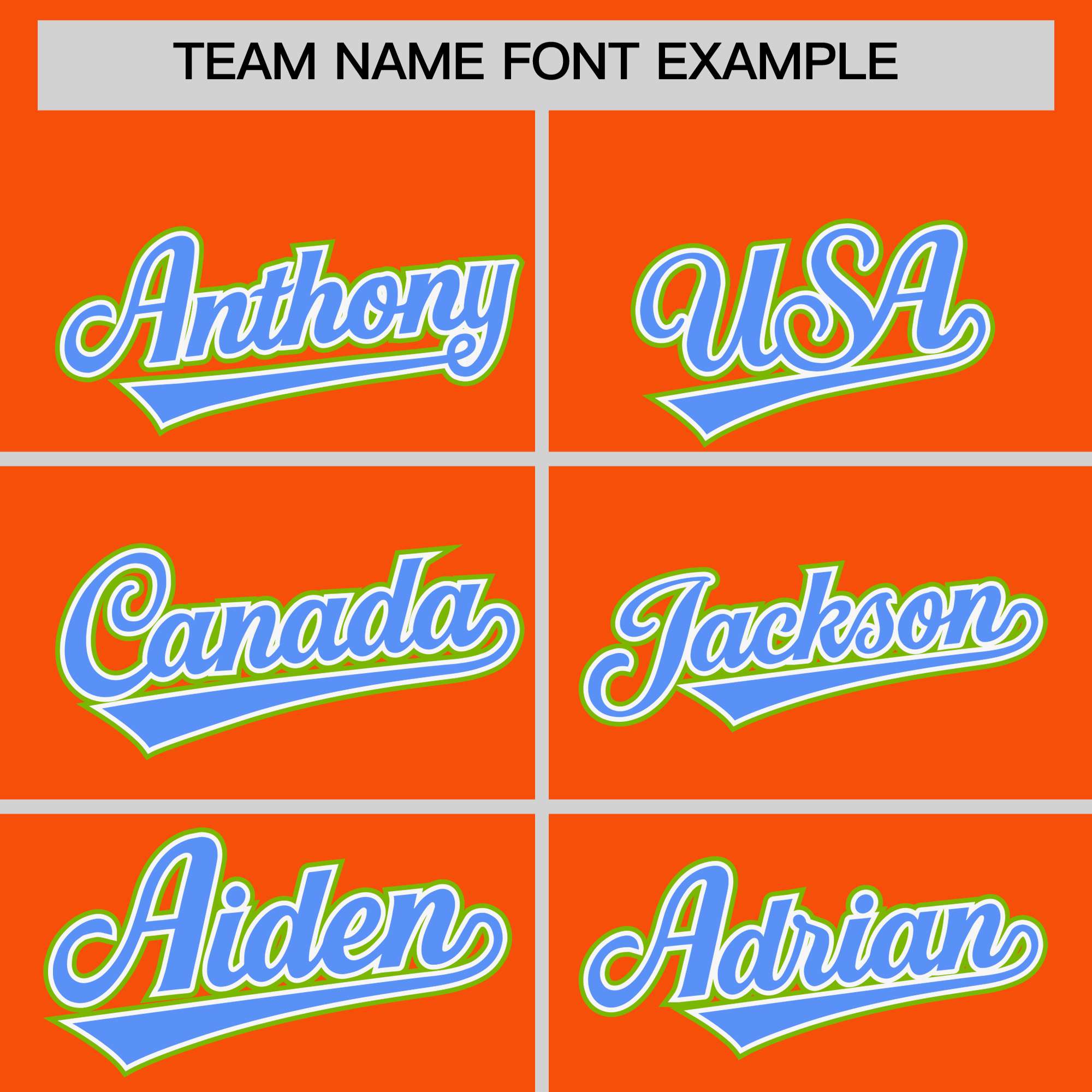 Custom Orange Powder Blue and Neon Green Raglan Sleeves Authentic Baseball Jersey