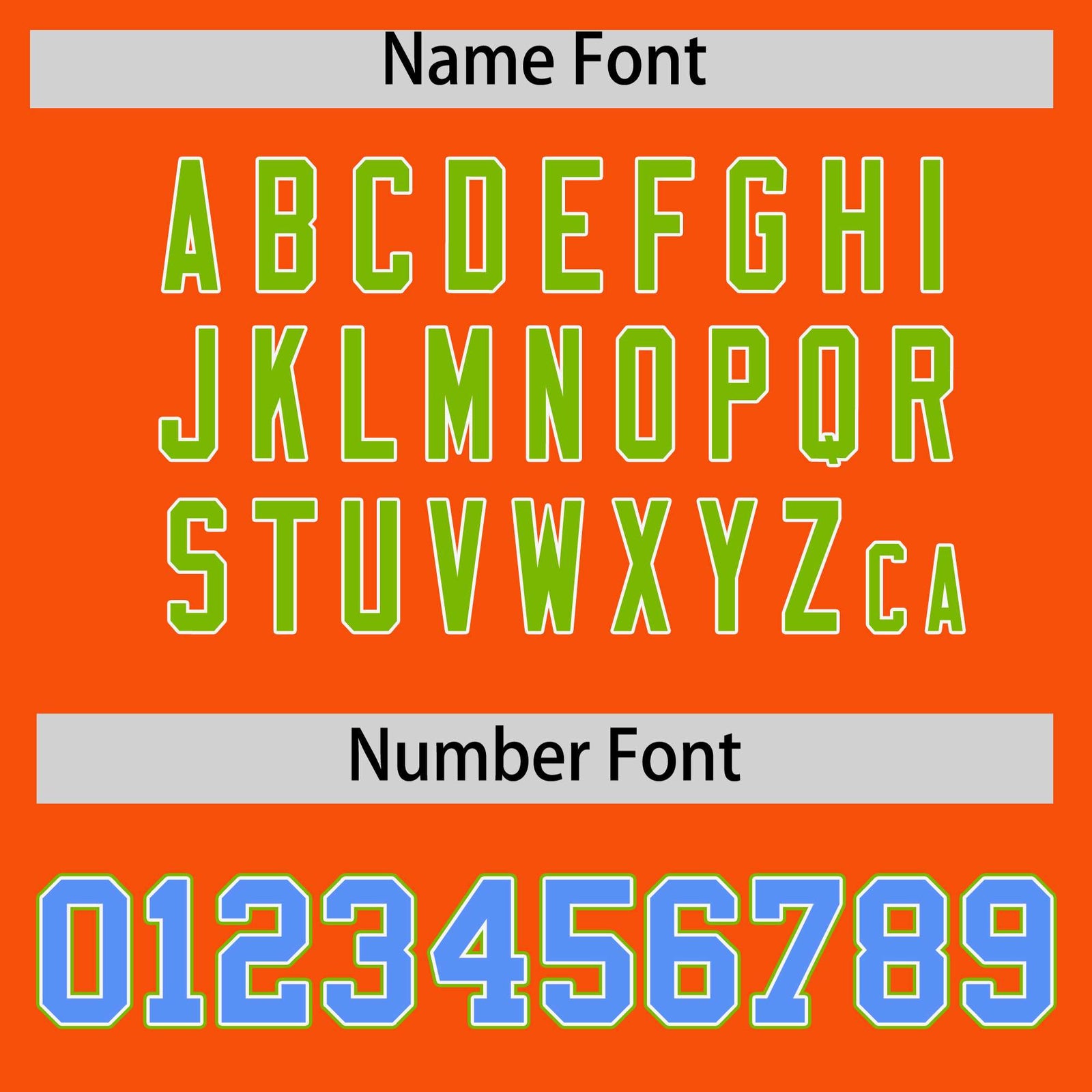 Custom Orange Powder Blue and Neon Green Raglan Sleeves Authentic Baseball Jersey