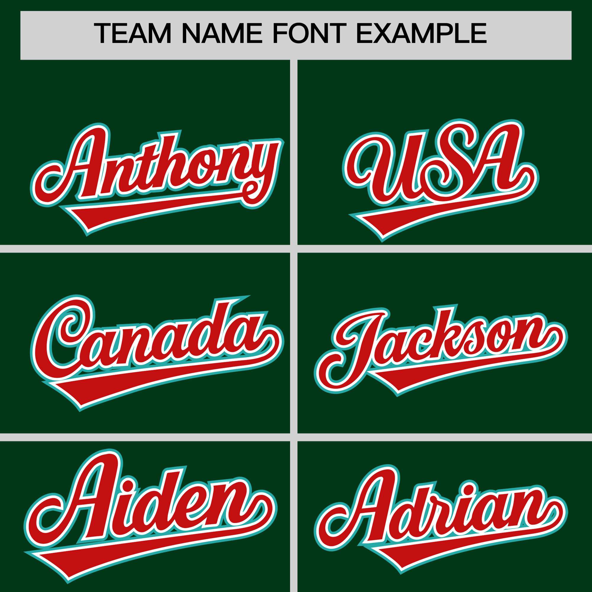 Custom Green Aqua and Red Raglan Sleeves Authentic Baseball Jersey