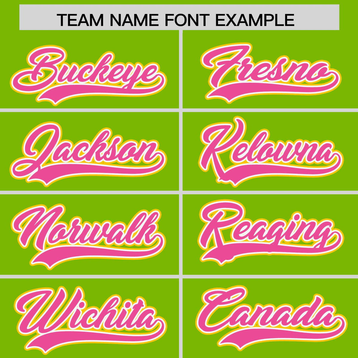 Custom Neon Green Gold and Pink Raglan Sleeves Authentic Baseball Jersey