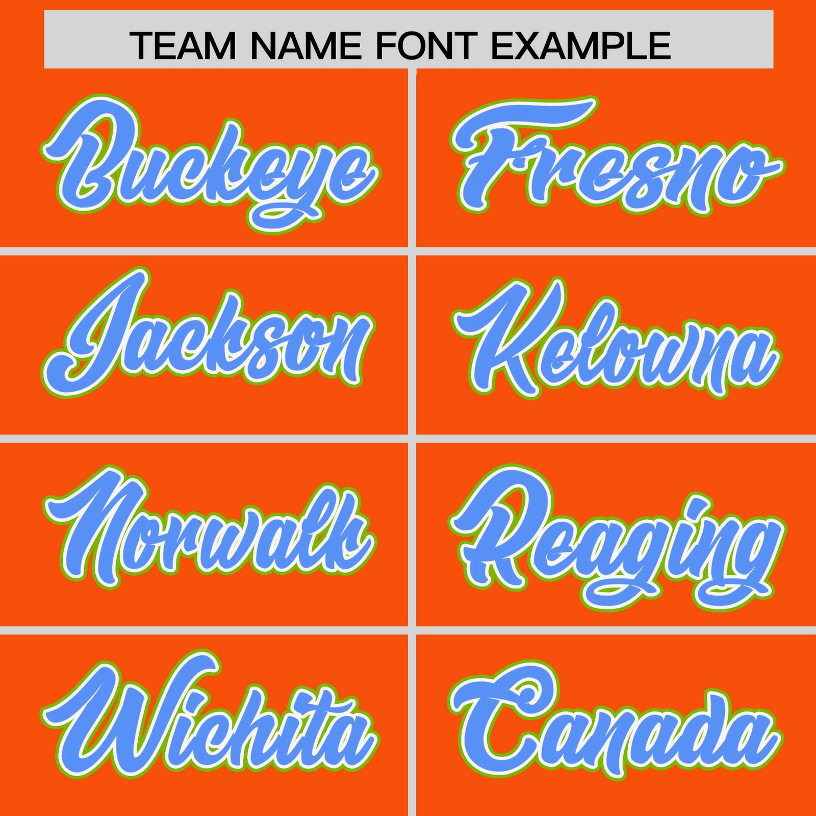 Custom Orange Powder Blue and Neon Green Raglan Sleeves Authentic Baseball Jersey