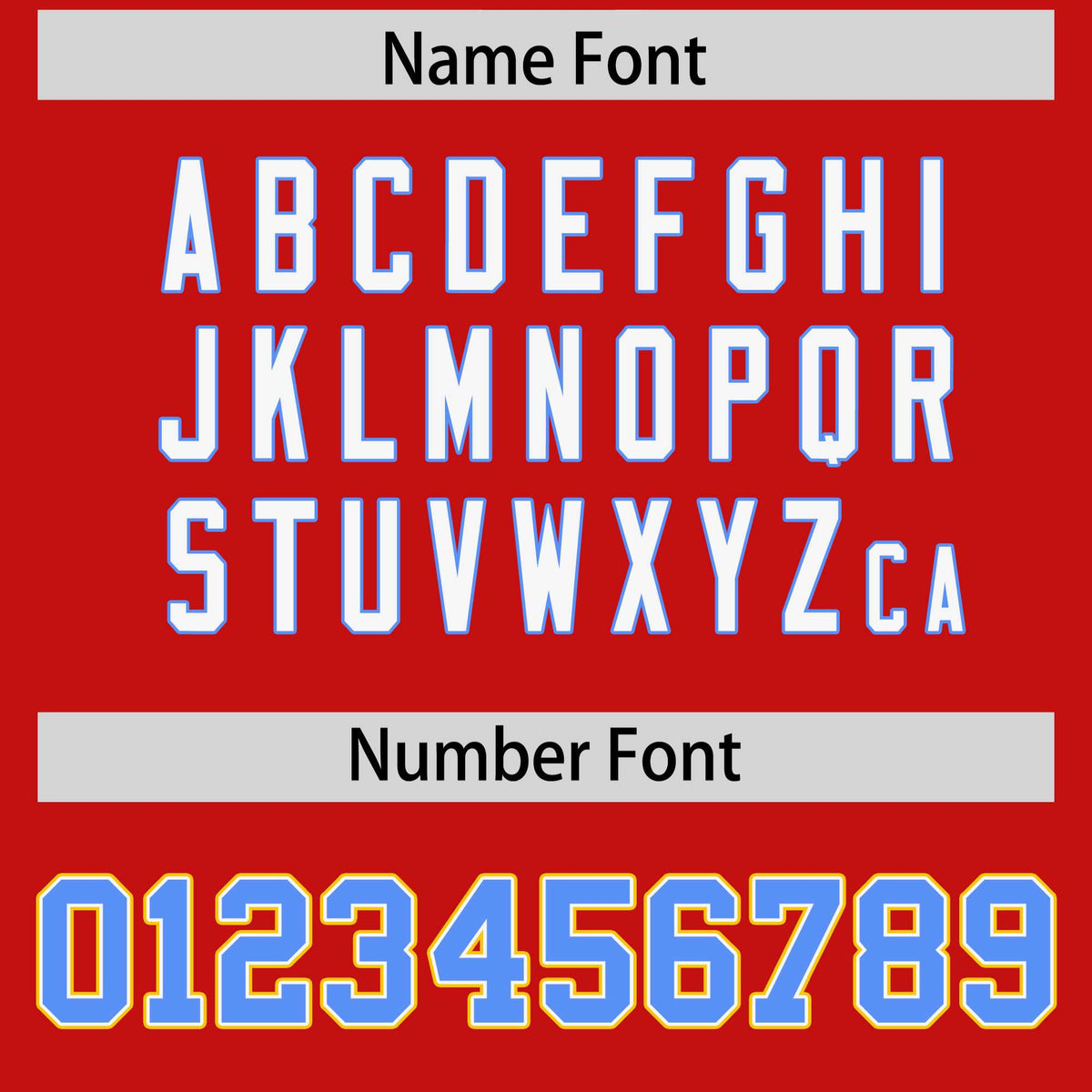 Custom Red Gold and Powder Blue Raglan Sleeves Authentic Baseball Jersey