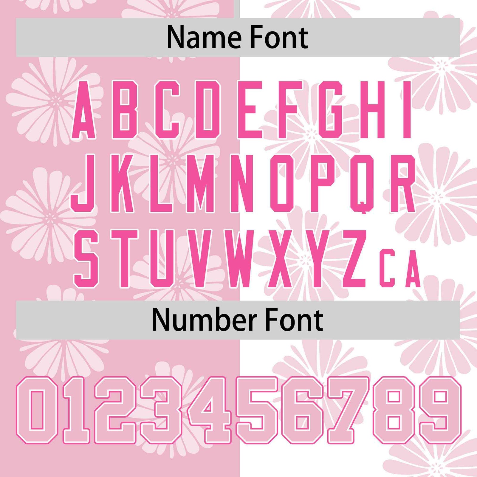 Custom Light Pink White Split Fashion Flower Graffiti Pattern Authentic Baseball Jersey