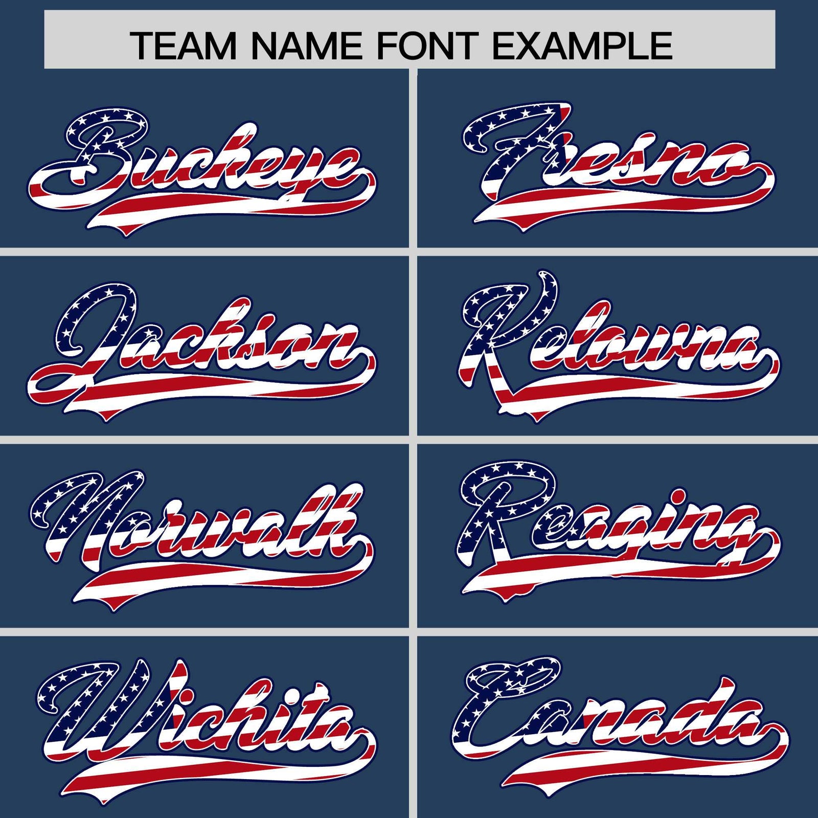 Custom Midnight Blue American Flag Design Personalized Baseball Jersey