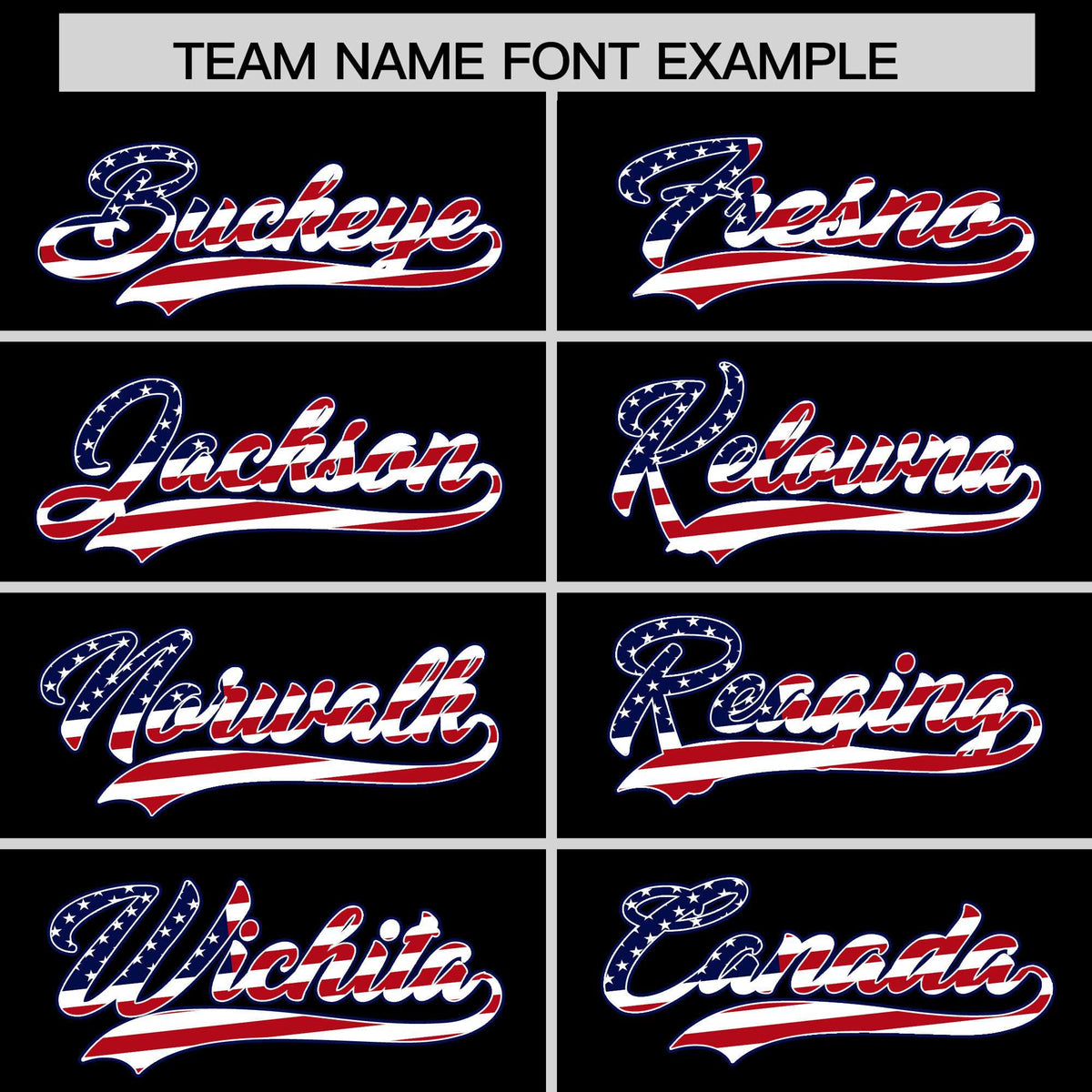 Custom Black American Flag Design Personalized Baseball Jersey