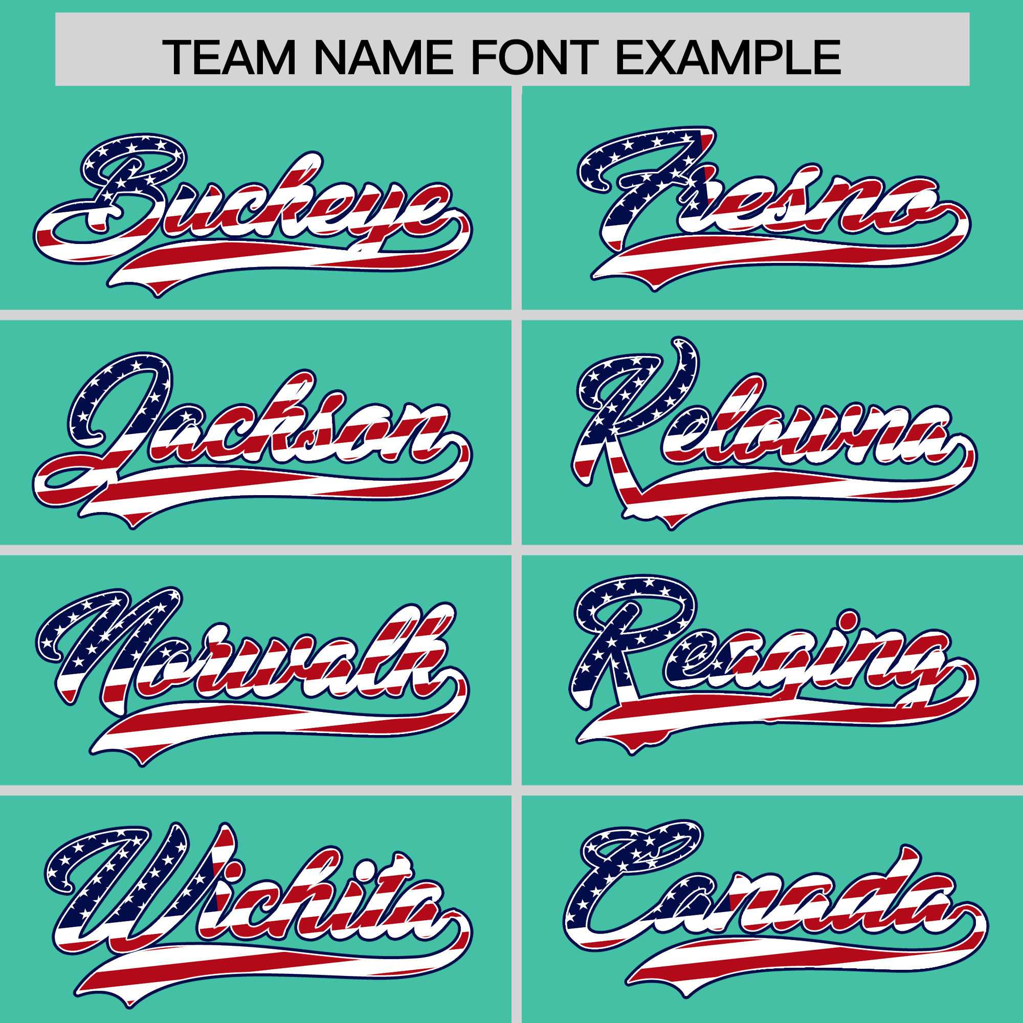 Custom Bright Green American Flag Design Personalized Baseball Jersey