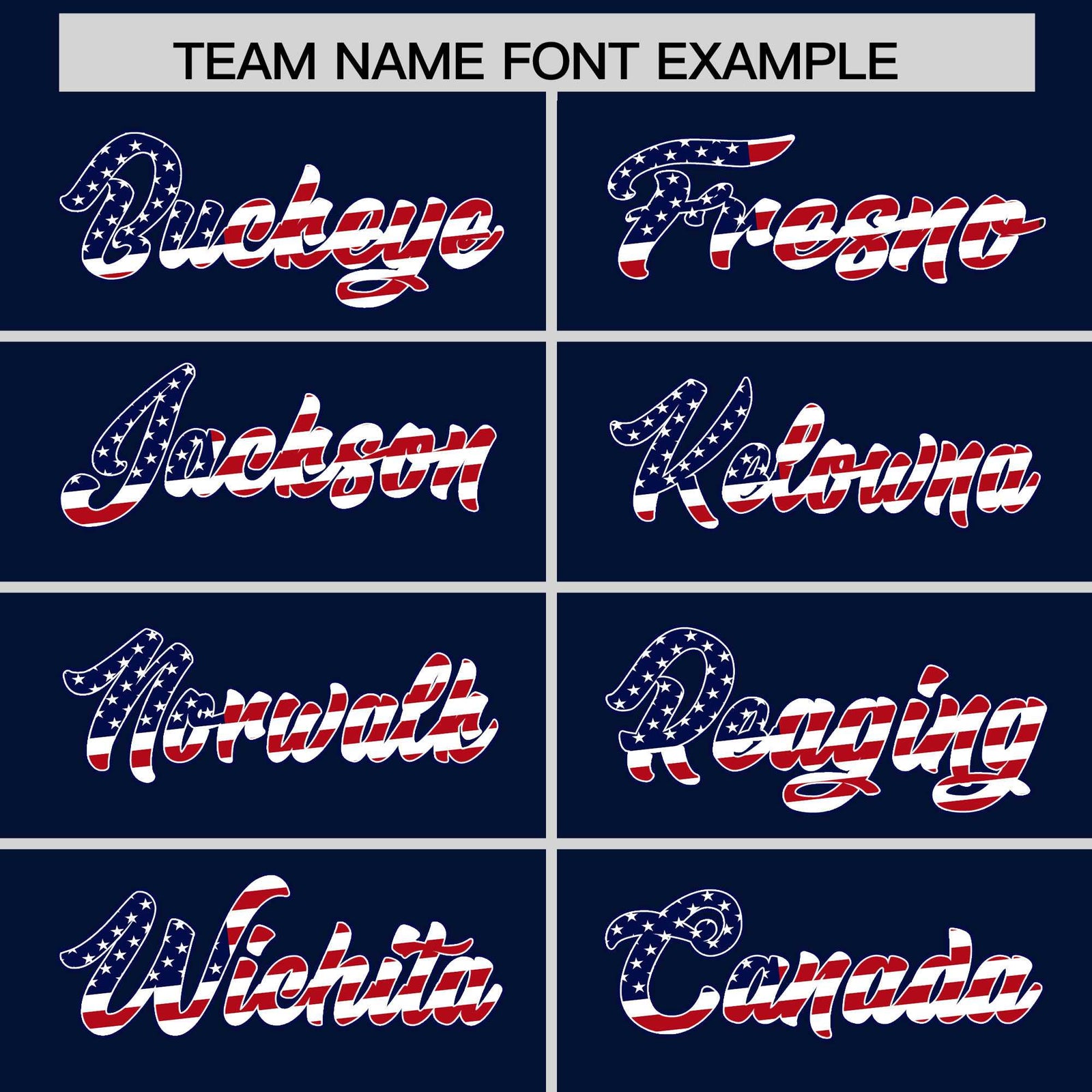 Custom Navy American Flag Design Personalized Baseball Jersey