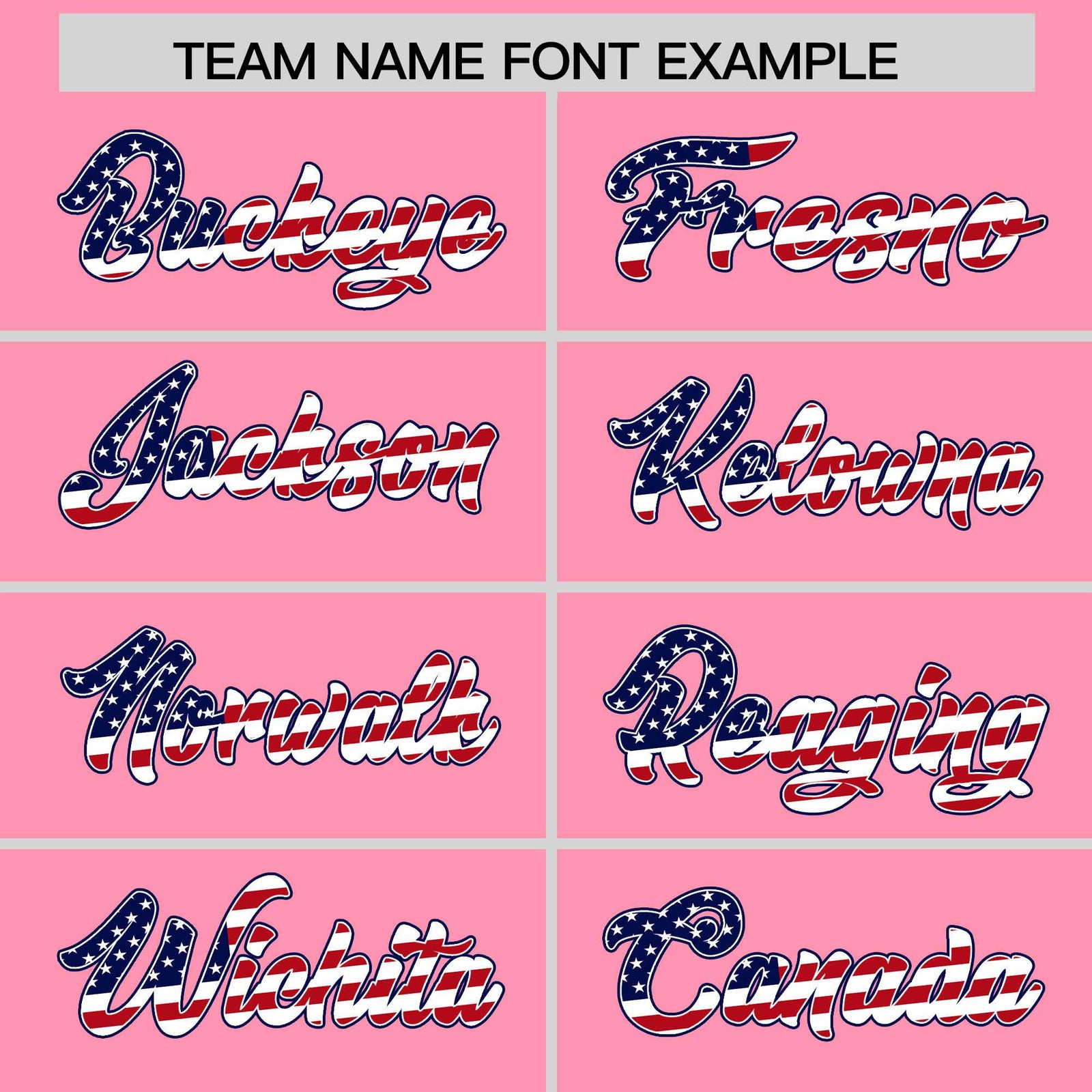 Custom Light Pink American Flag Design Personalized Baseball Jersey