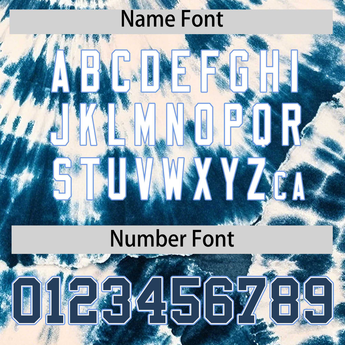 Custom Midnight Blue Tie-Dye Graffiti Pattern Authentic Baseball Jersey