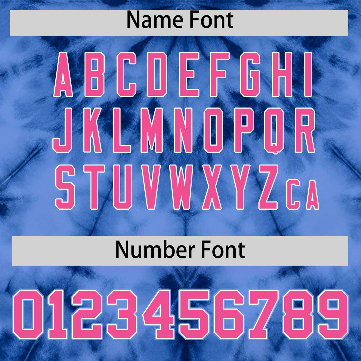 Custom Light Blue Tie-Dye Graffiti Pattern Authentic Baseball Jersey