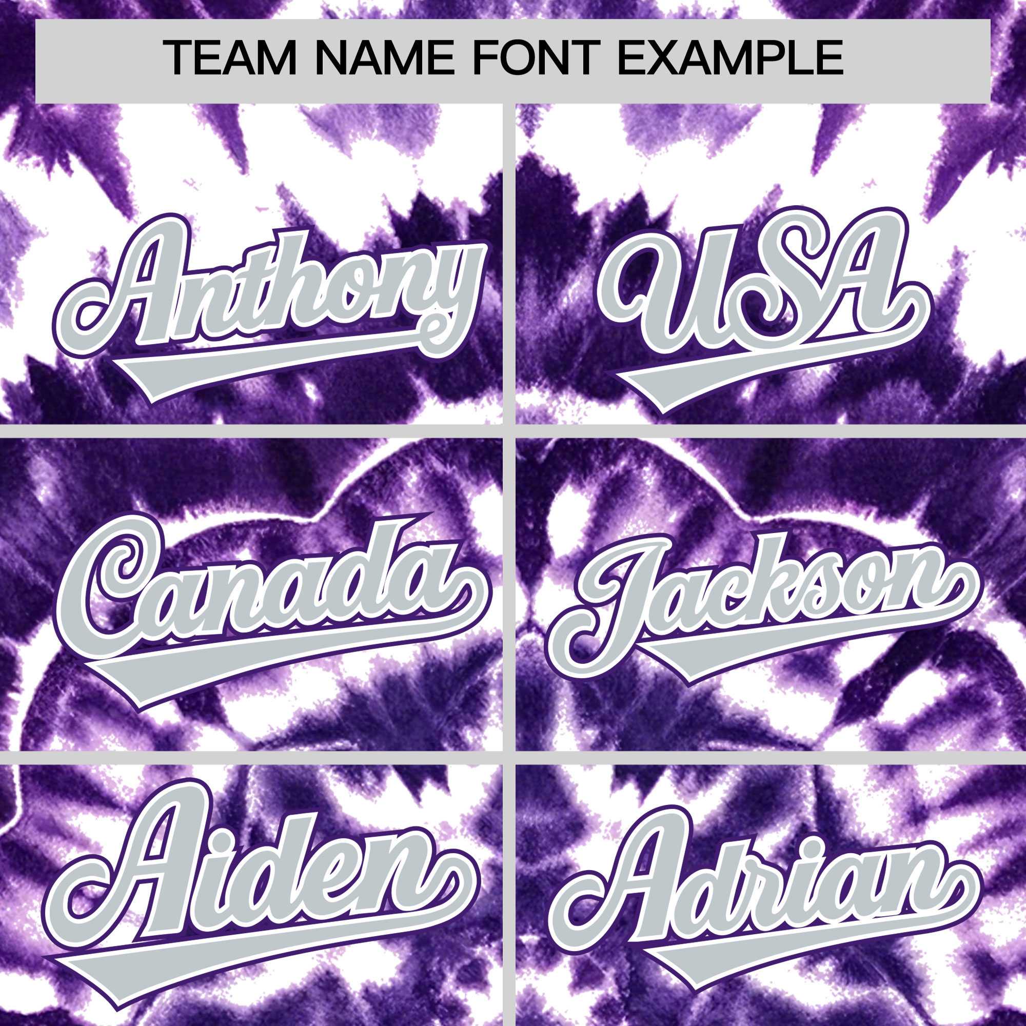 Custom Purple Tie-Dye Graffiti Pattern Authentic Baseball Jersey