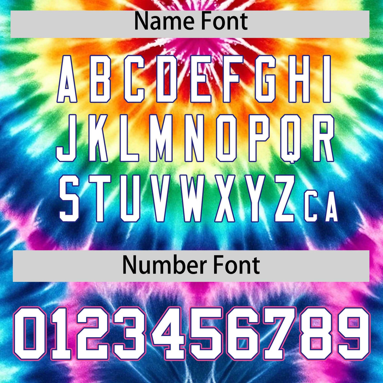 Custom Royal Tie-Dye Graffiti Pattern Authentic Baseball Jersey