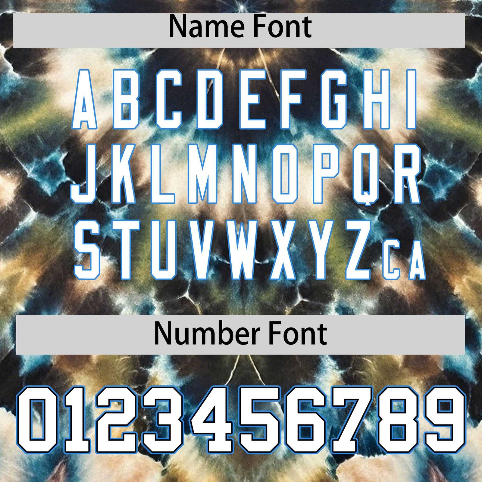 Custom Multi Color Tie-Dye Graffiti Pattern Authentic Baseball Jersey