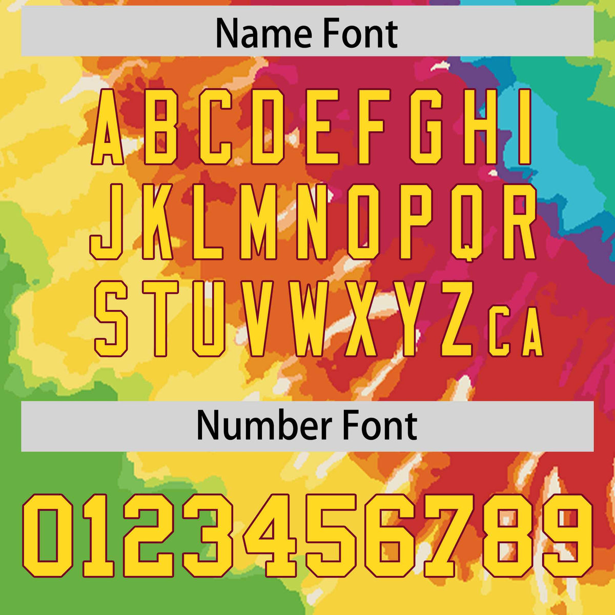 Custom Multi Color Tie-Dye Graffiti Pattern Authentic Baseball Jersey