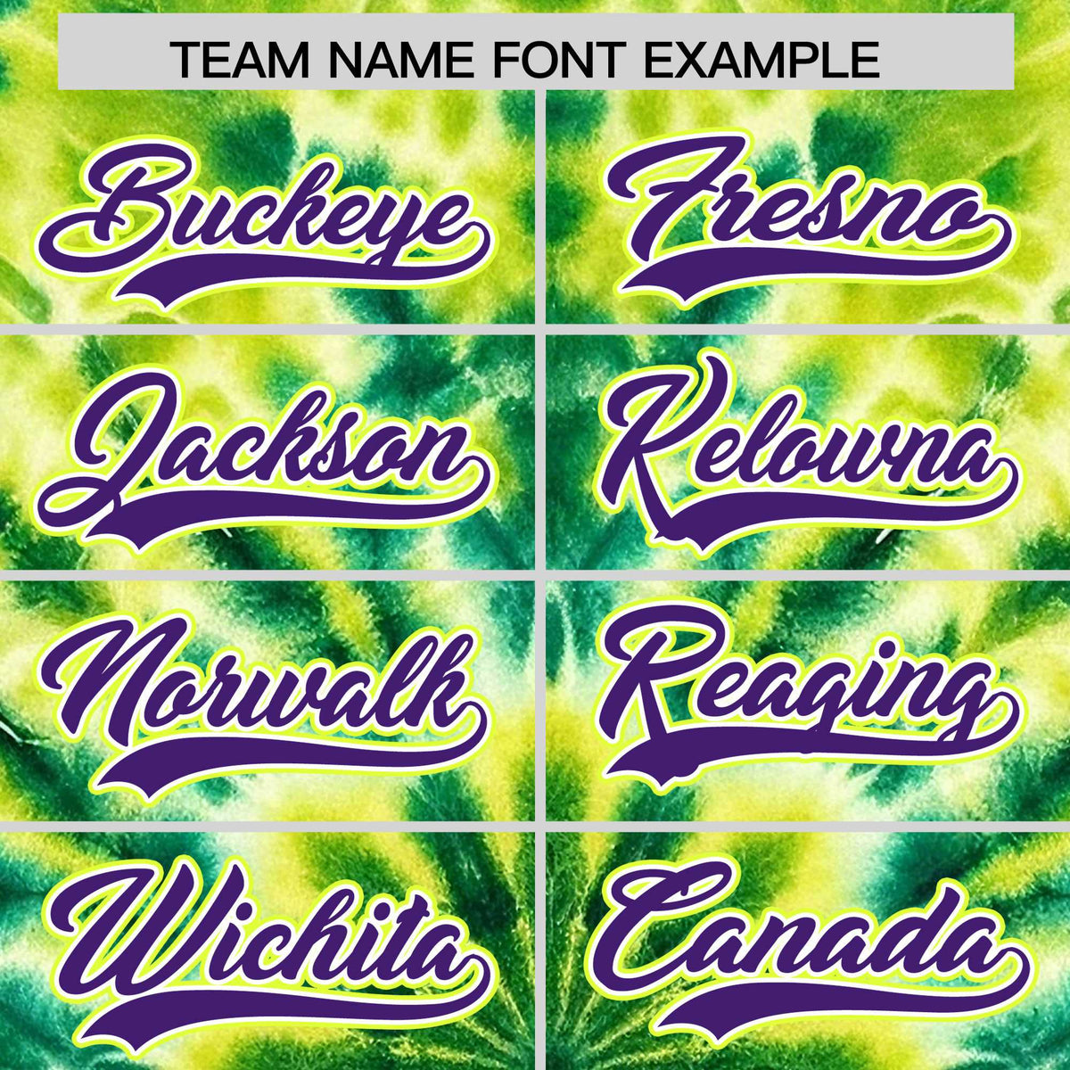 Custom Fluorescent Green Tie-Dye Graffiti Pattern Authentic Baseball Jersey