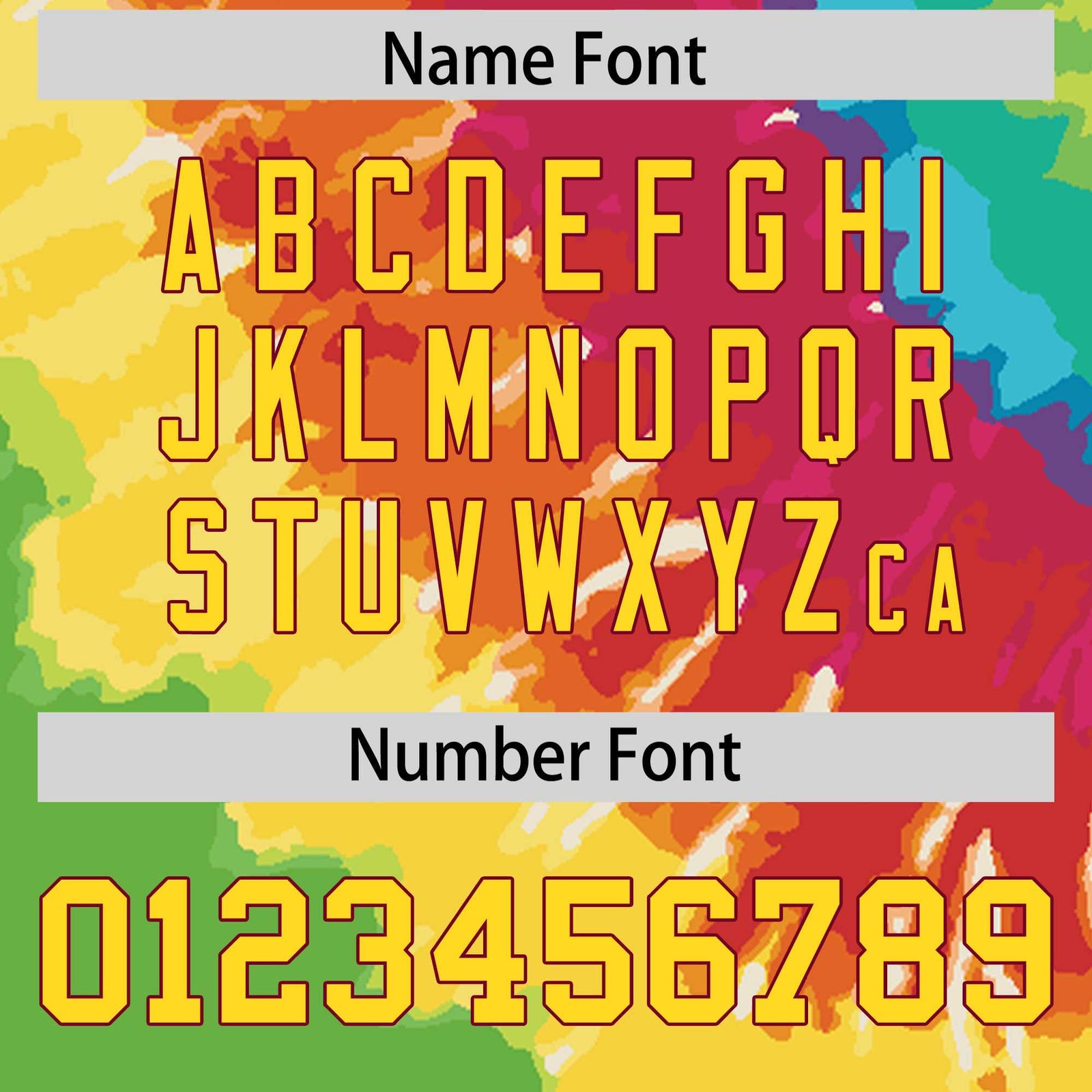 Custom Multi Color Tie-Dye Graffiti Pattern Authentic Baseball Jersey