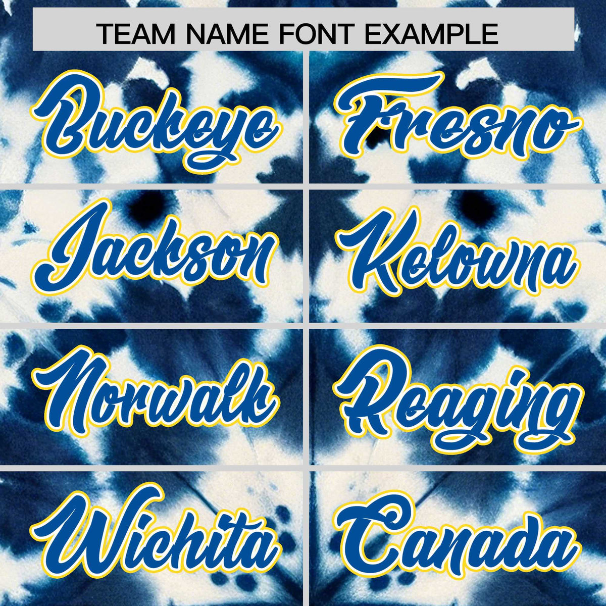 Custom Royal Tie-Dye Graffiti Pattern Authentic Baseball Jersey