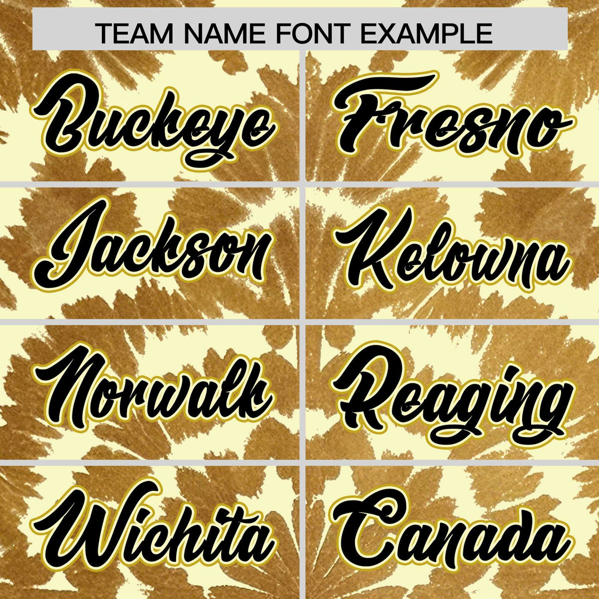 Custom Cream Tie-Dye Graffiti Pattern Authentic Baseball Jersey