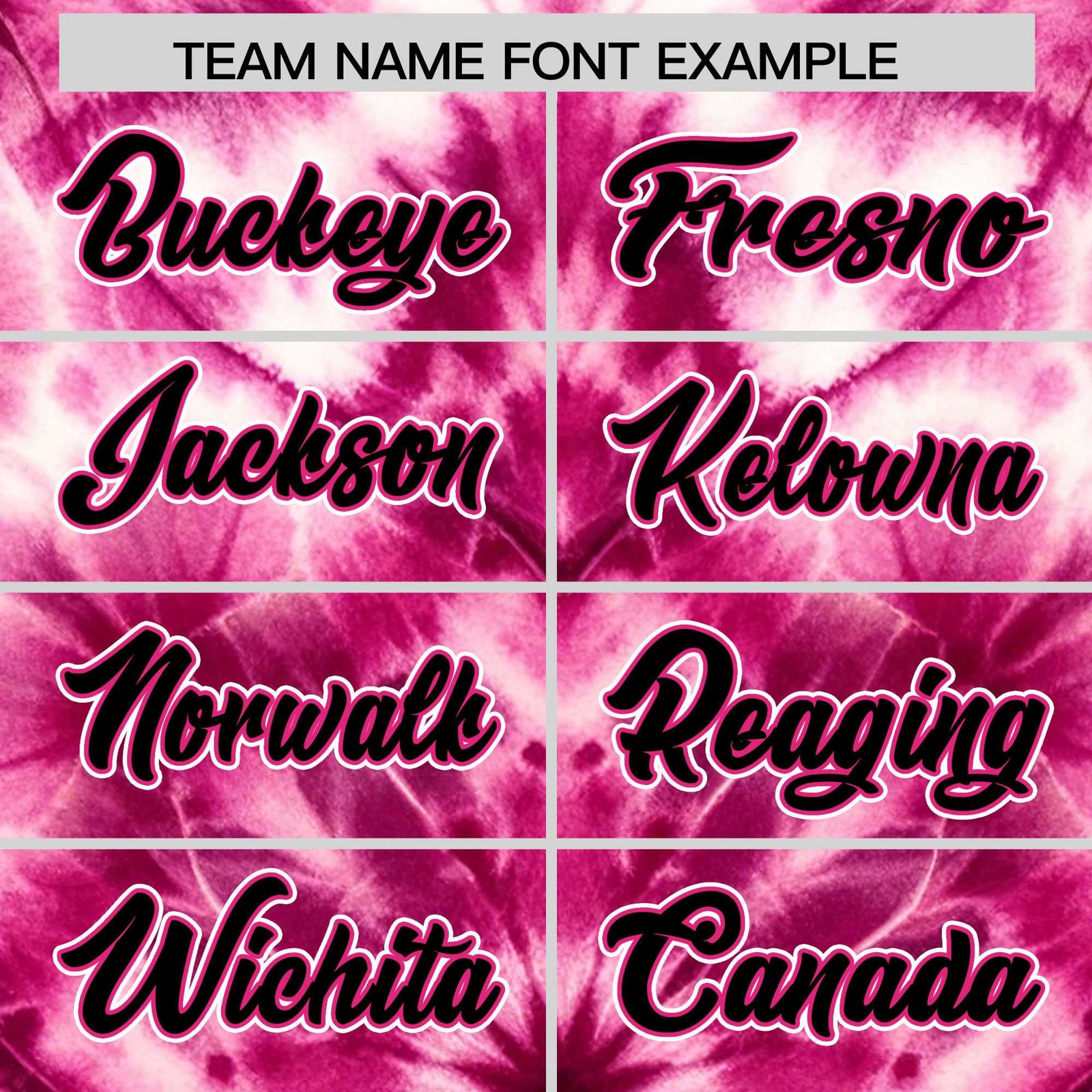 Custom Pink Tie-Dye Graffiti Pattern Authentic Baseball Jersey