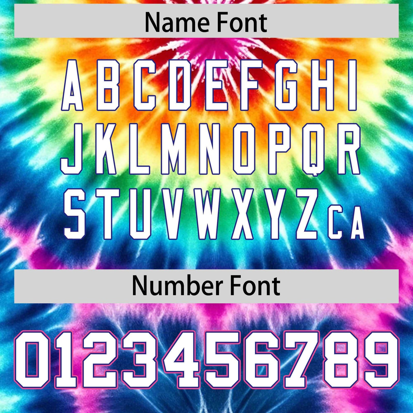 Custom Royal Tie-Dye Graffiti Pattern Authentic Baseball Jersey