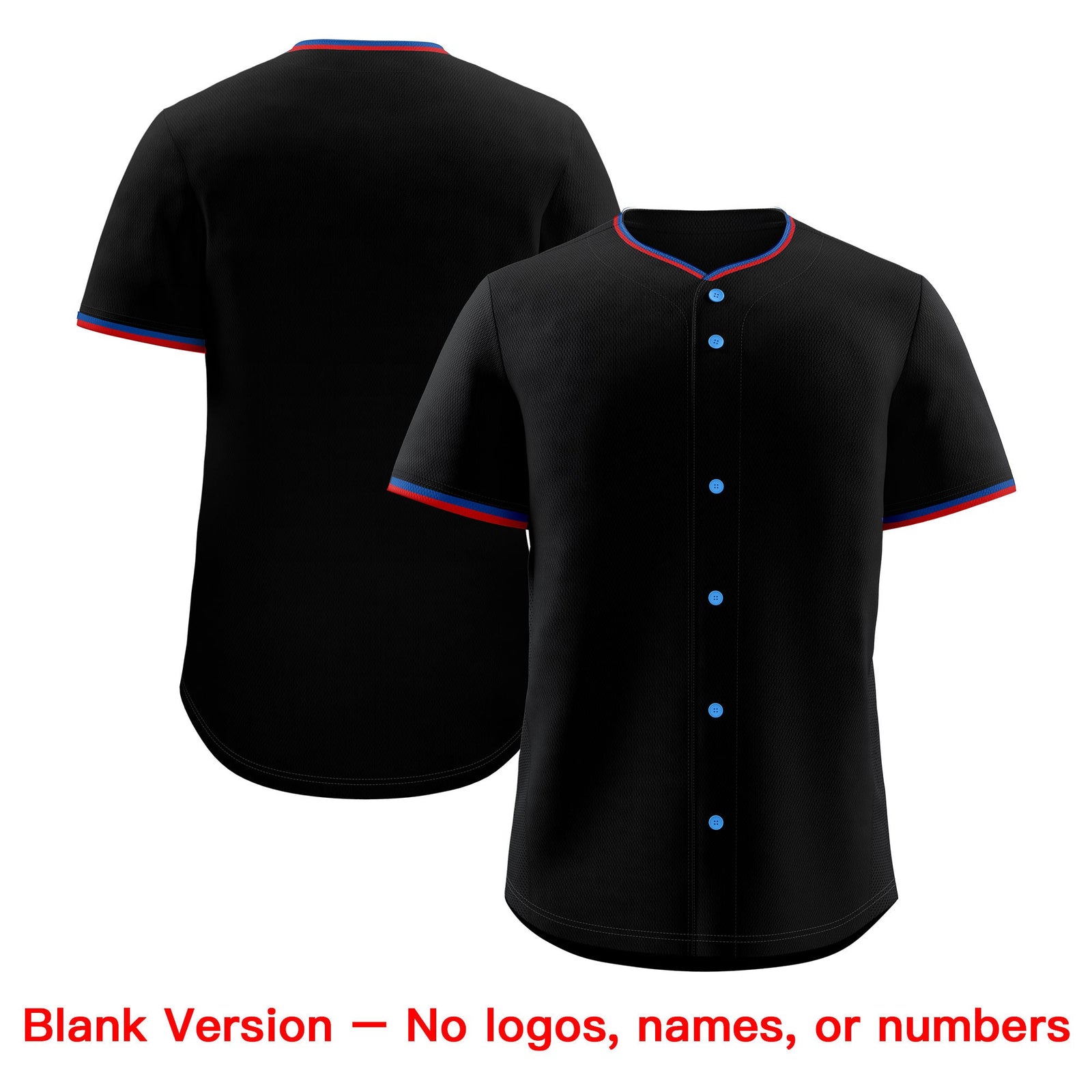 Custom Black Red Royal Classic Style Stitched Sports Uniform For Men Women Youth Personalized Lightweight Baseball Jersey| KXKSHOP