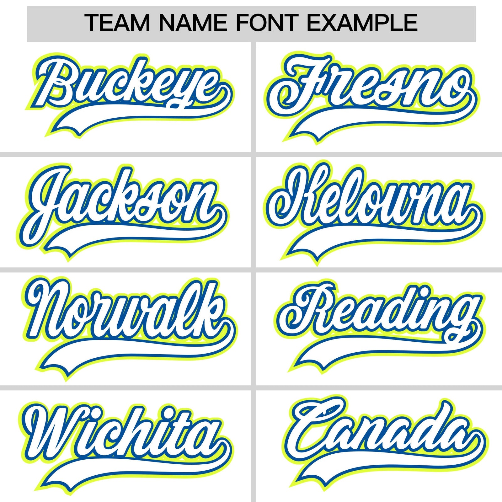 Custom White Navy Fluorescent Green Classic Style Stitched Sports Uniform For Men Women Youth Personalized Lightweight Baseball Jersey| KXKSHOP
