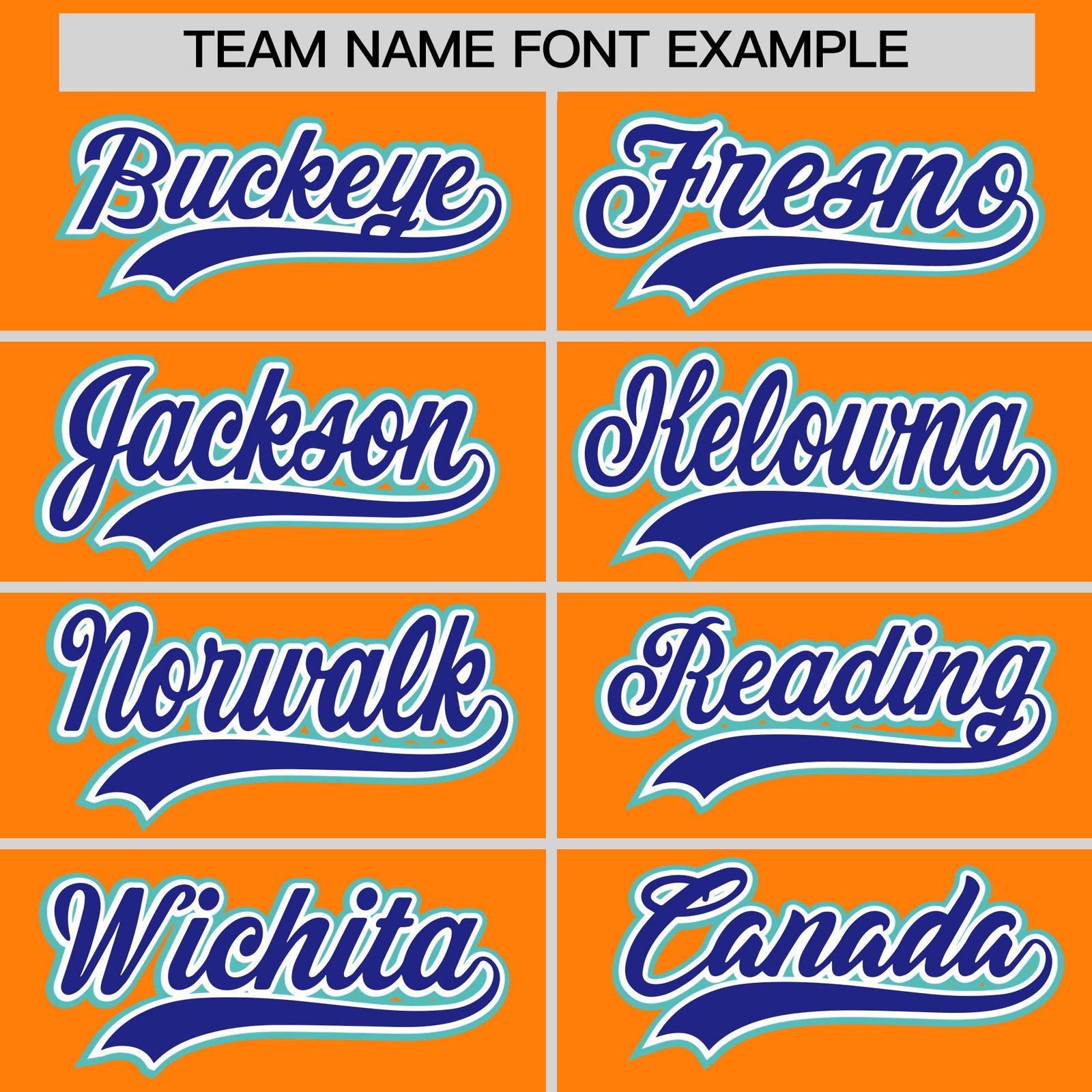 Custom Orange White Royal Classic Style Stitched Sports Uniform For Men Women Youth Personalized Lightweight Baseball Jersey| KXKSHOP