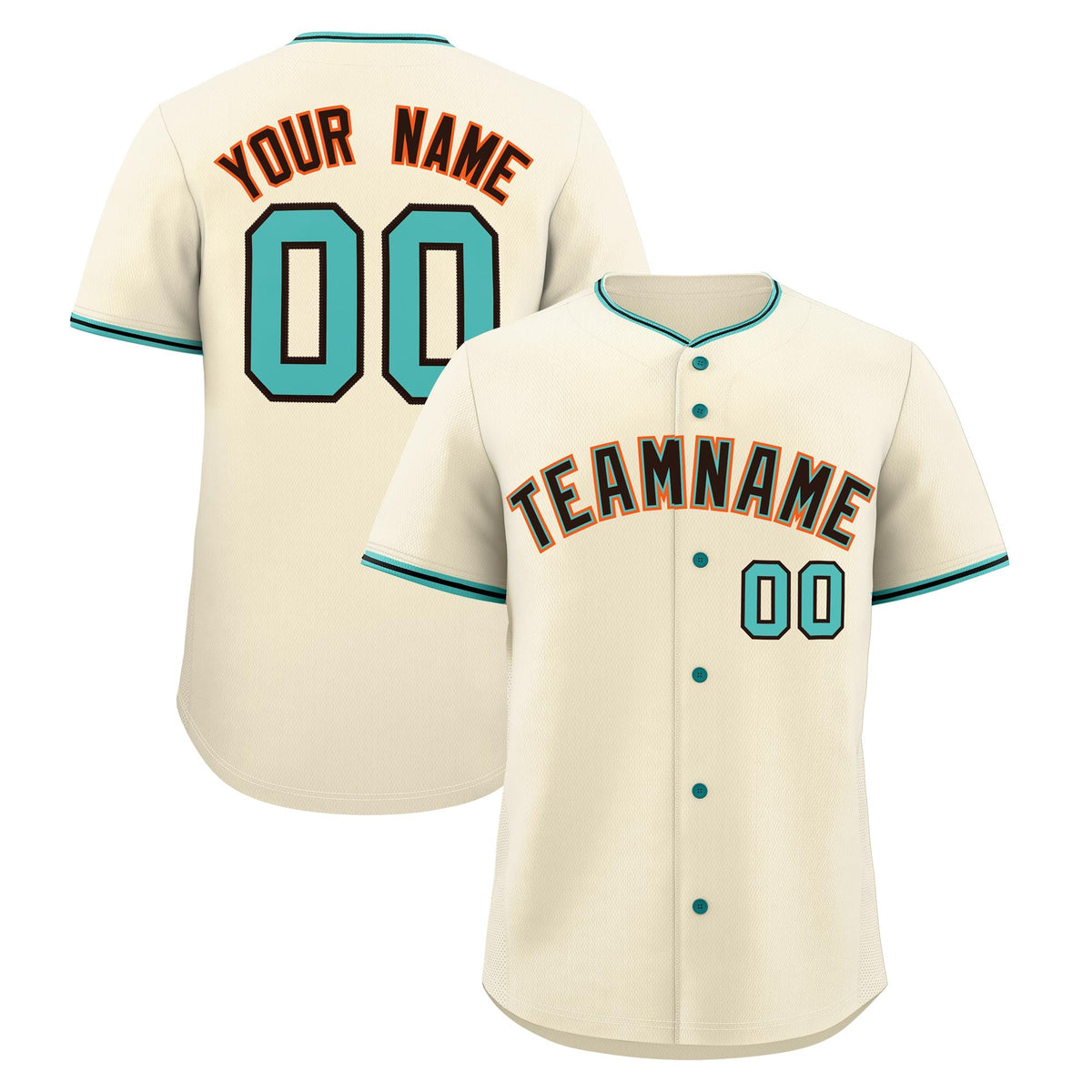 Custom Black Teal Brown Classic Style Stitched Sports Uniform For Men Women Youth Personalized Lightweight Baseball Jersey| KXKSHOP