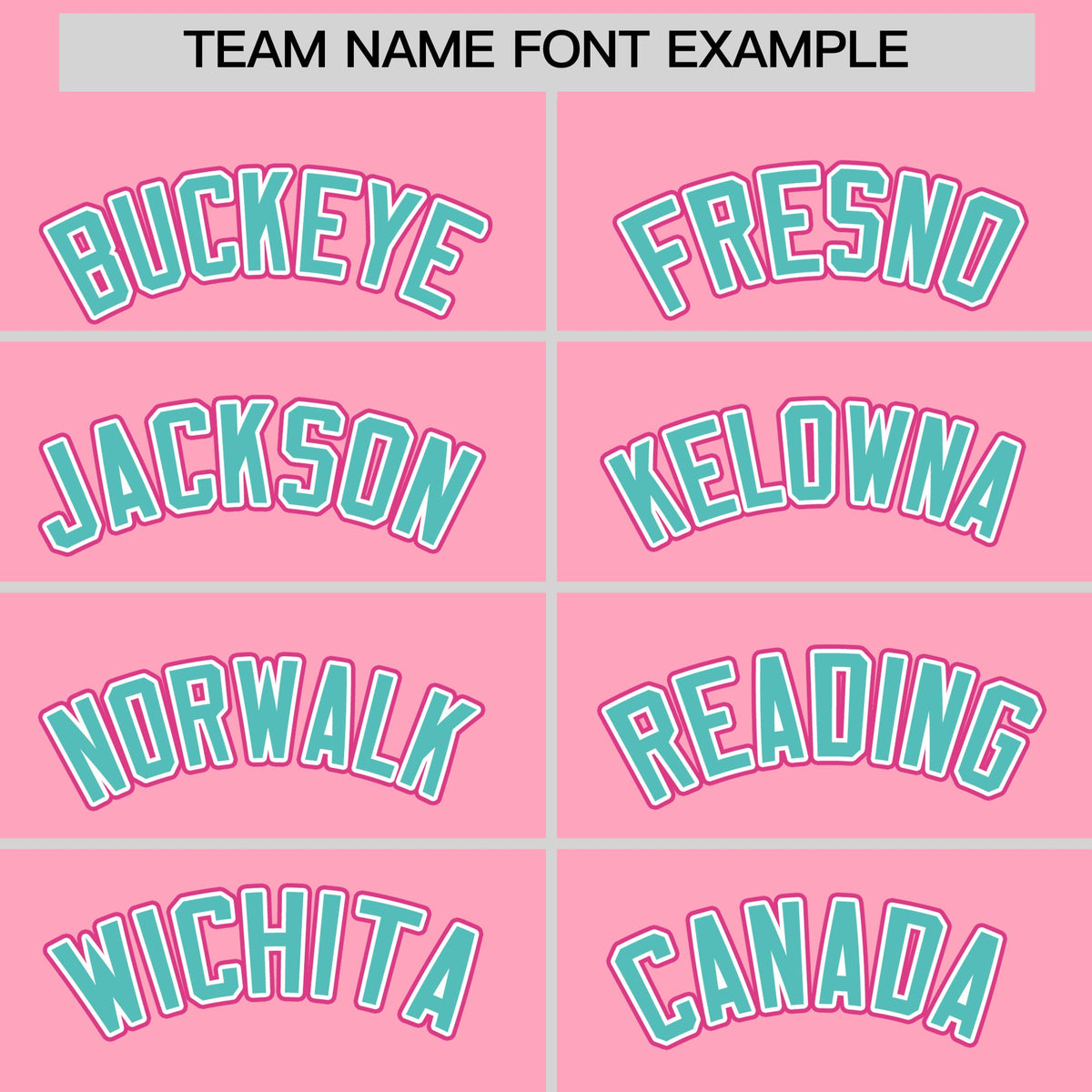 Custom Light Pink Rose Red Teal Classic Style Stitched Sports Uniform For Men Women Youth Personalized Quick Dry Baseball Jersey| KXKSHOP