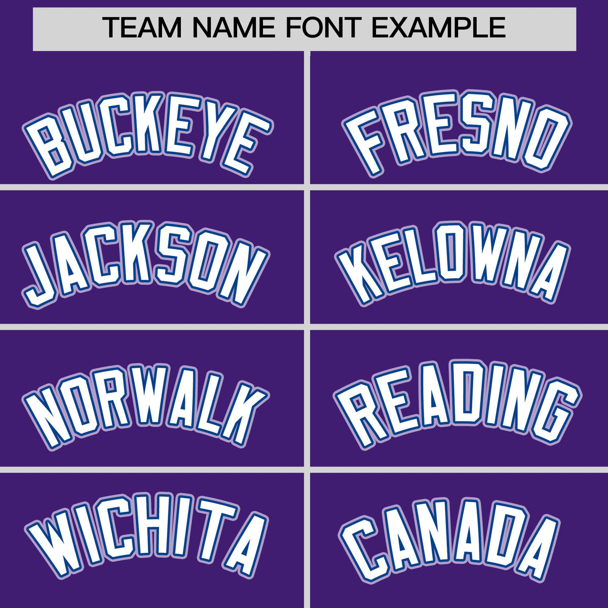Custom Purple White Royal Classic Style Stitched Sports Uniform For Men Women Youth Personalized Quick Dry Baseball Jersey| KXKSHOP
