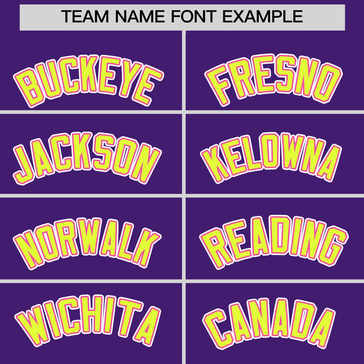 Custom Purple Rose Red Fluorescent Green Classic Style Stitched Sports Uniform For Men Women Youth Personalized Lightweight Baseball Jersey| KXKSHOP