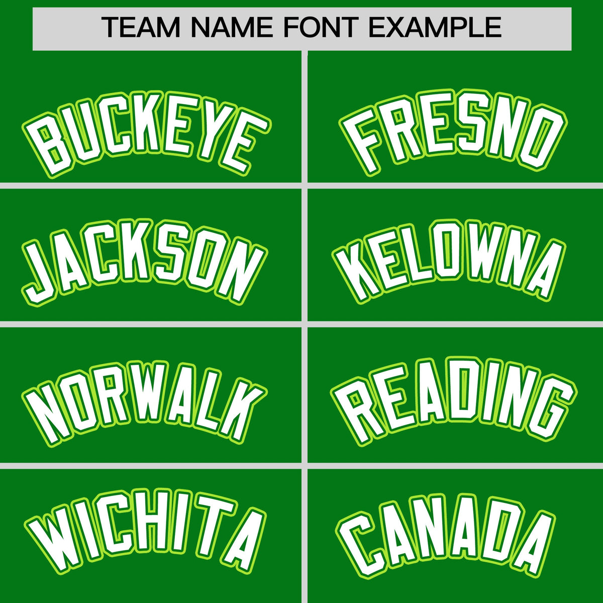 Custom Kelly Green White Neon Green Classic Style Stitched Sports Uniform For Men Women Youth Personalized Quick Dry Baseball Jersey| KXKSHOP