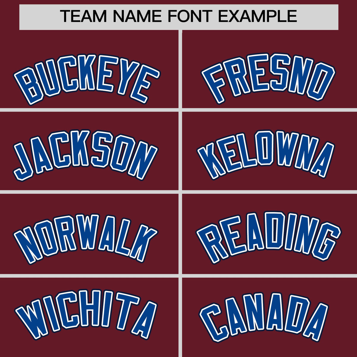 Custom Maroon White Royal Classic Style Stitched Sports Uniform For Men Women Youth Personalized Quick Dry Baseball Jersey| KXKSHOP
