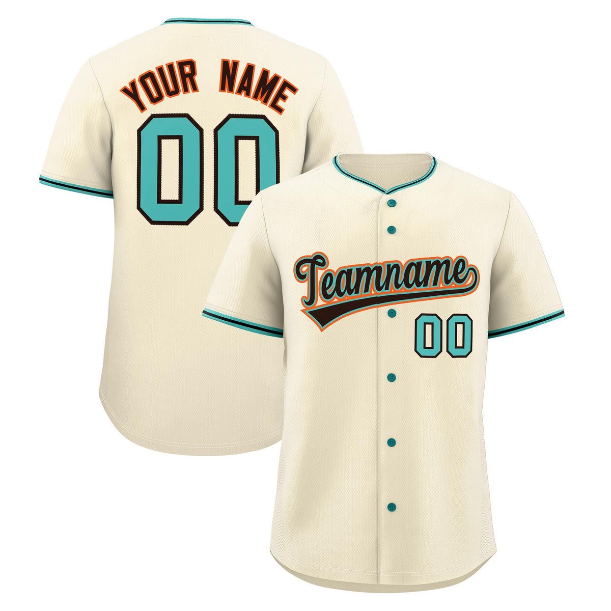 Custom Black Teal Brown Classic Style Stitched Sports Uniform For Men Women Youth Personalized Lightweight Baseball Jersey| KXKSHOP
