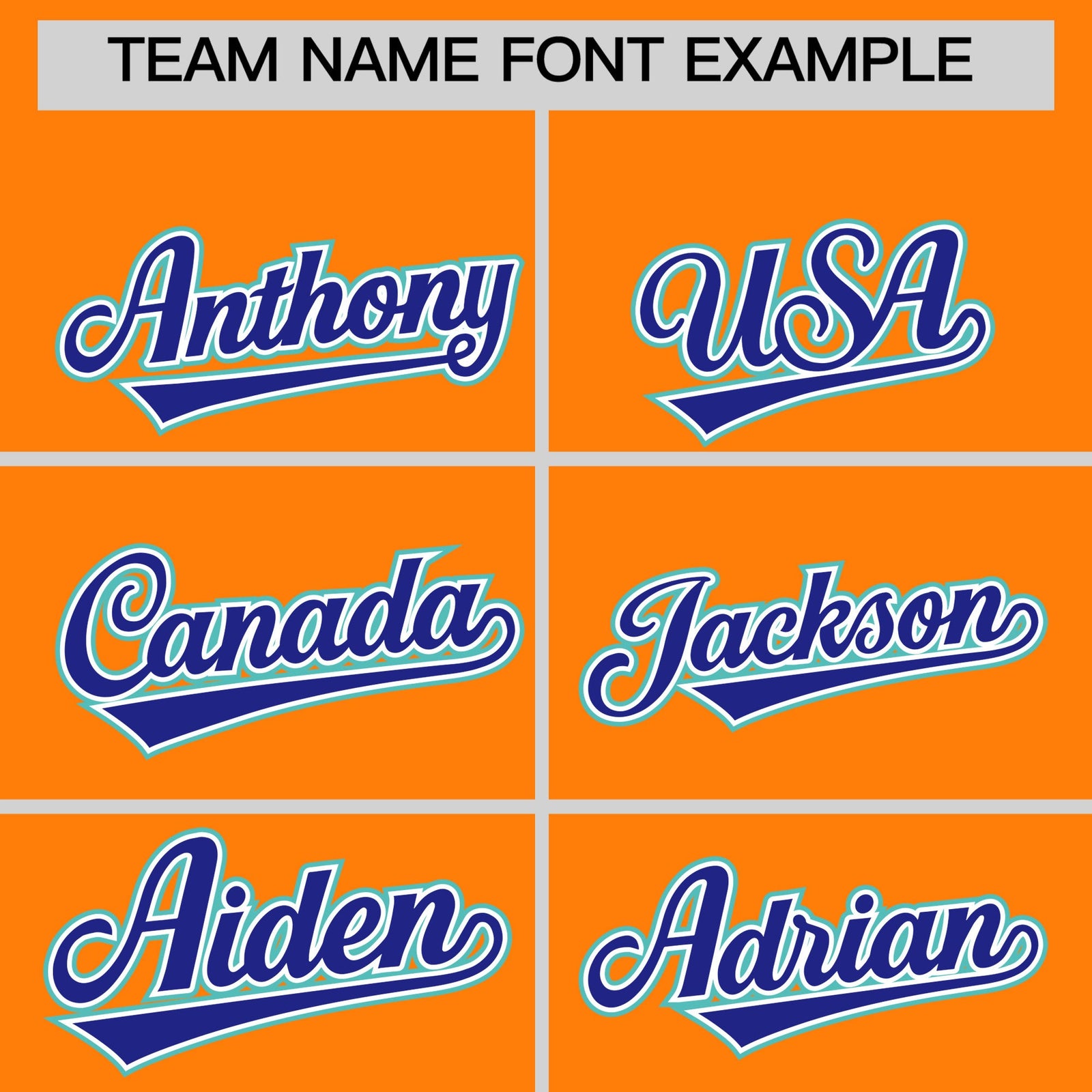 Custom Orange White Royal Classic Style Stitched Sports Uniform For Men Women Youth Personalized Lightweight Baseball Jersey| KXKSHOP