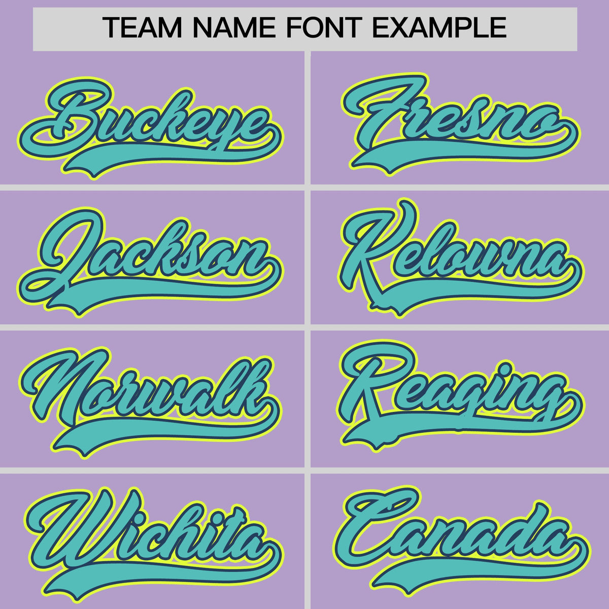 Custom Light Purple Fluorescent Green Midnight Blue Classic Style Stitched Sports Uniform For Men Women Youth Personalized Lightweight Baseball Jersey| KXKSHOP