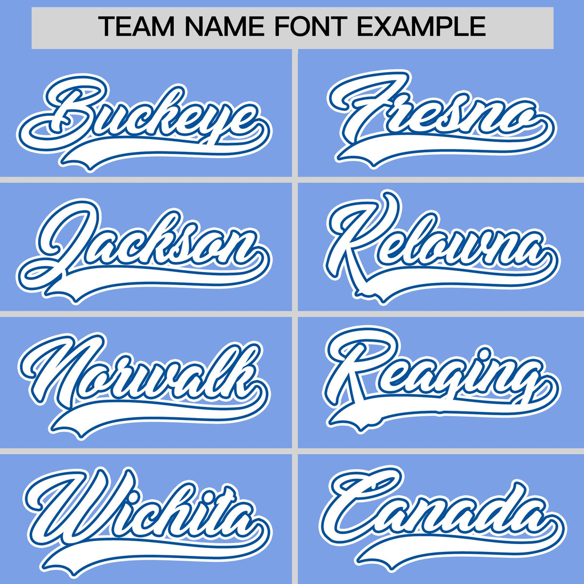 Custom Light Blue White Royal Classic Style Stitched Sports Uniform For Men Women Youth Personalized Lightweight Baseball Jersey| KXKSHOP